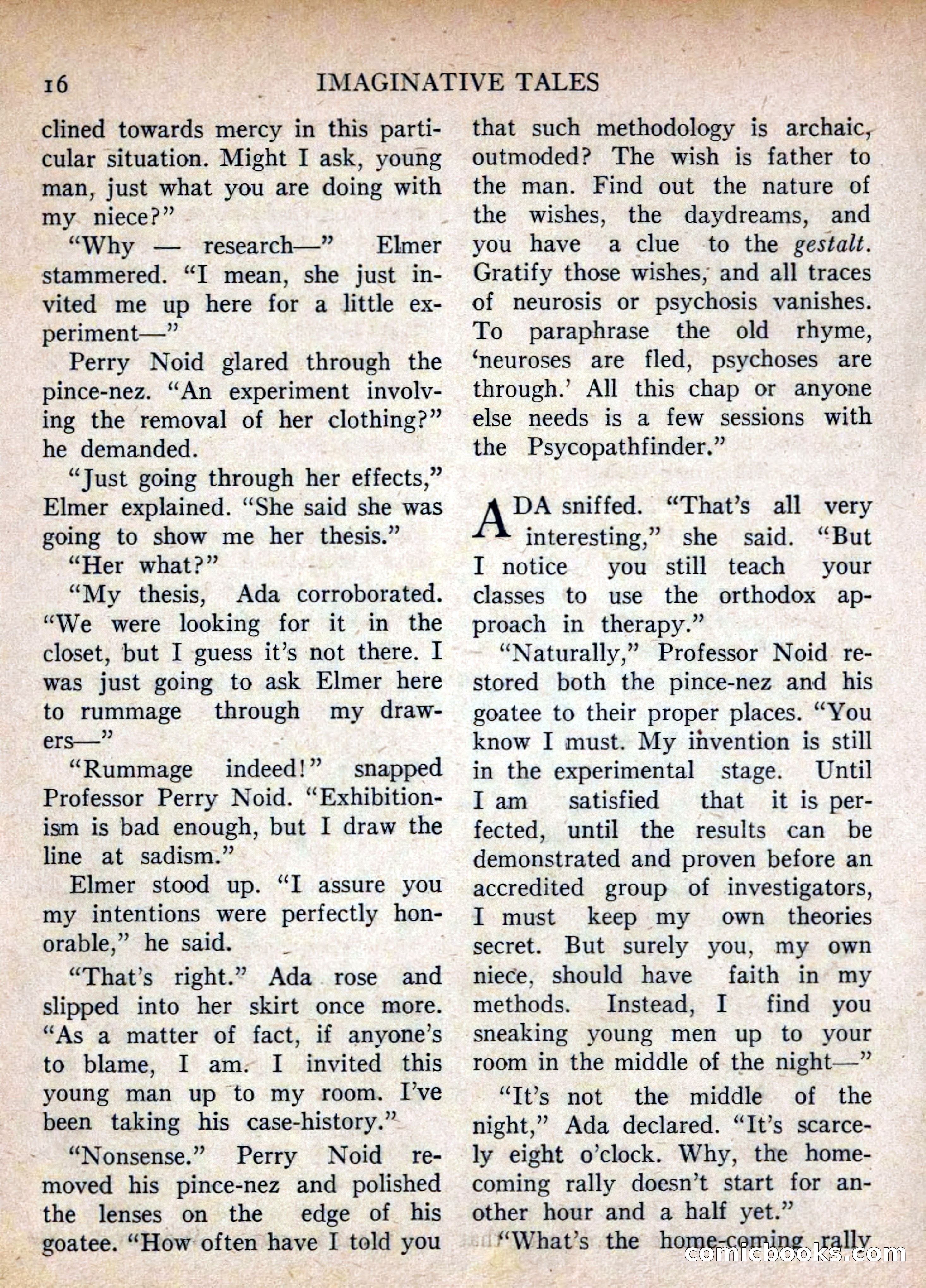 Imaginative Tales, July 1955 — page 16 of 132