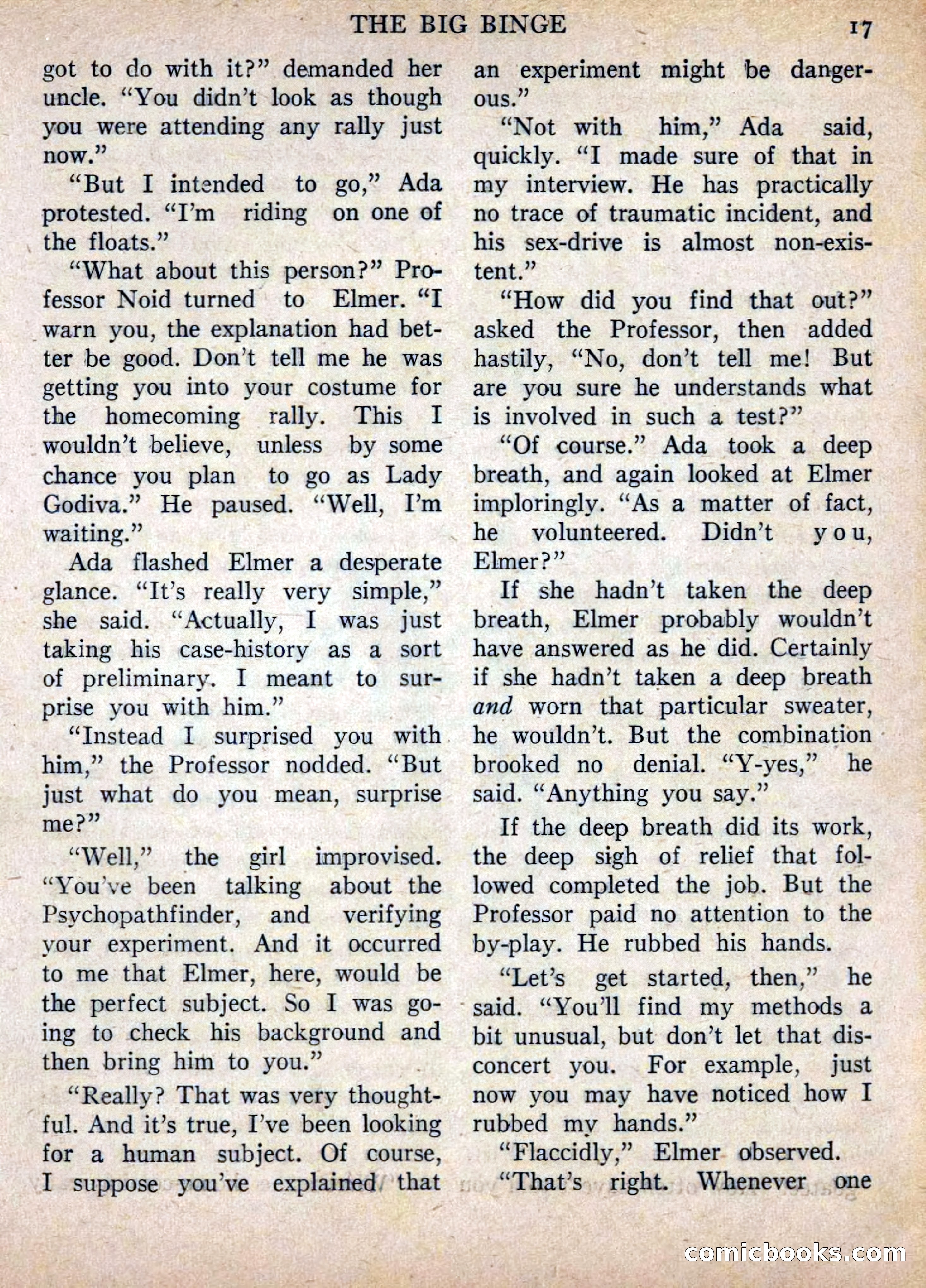 Imaginative Tales, July 1955 — page 17 of 132