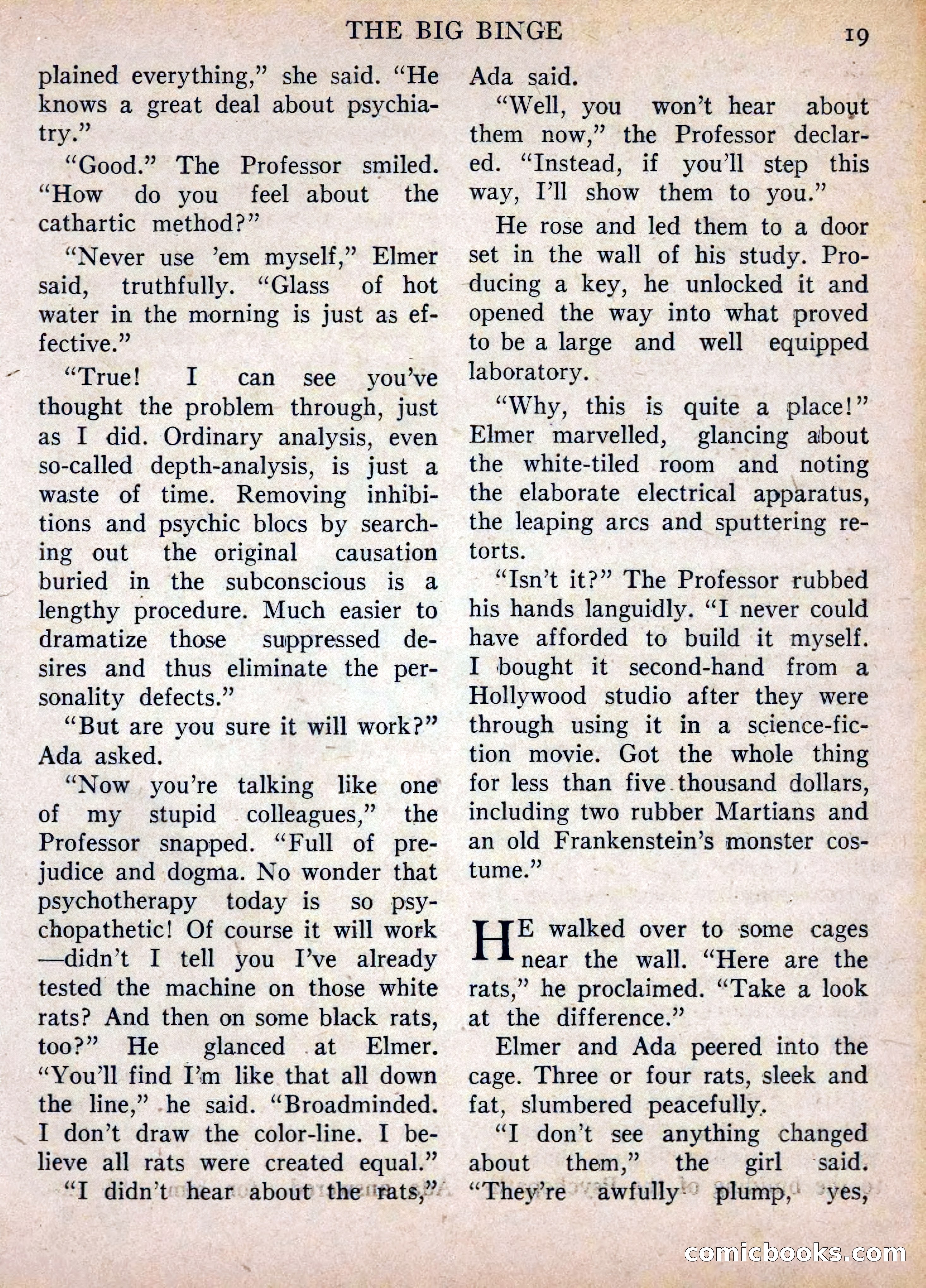 Imaginative Tales, July 1955 — page 19 of 132