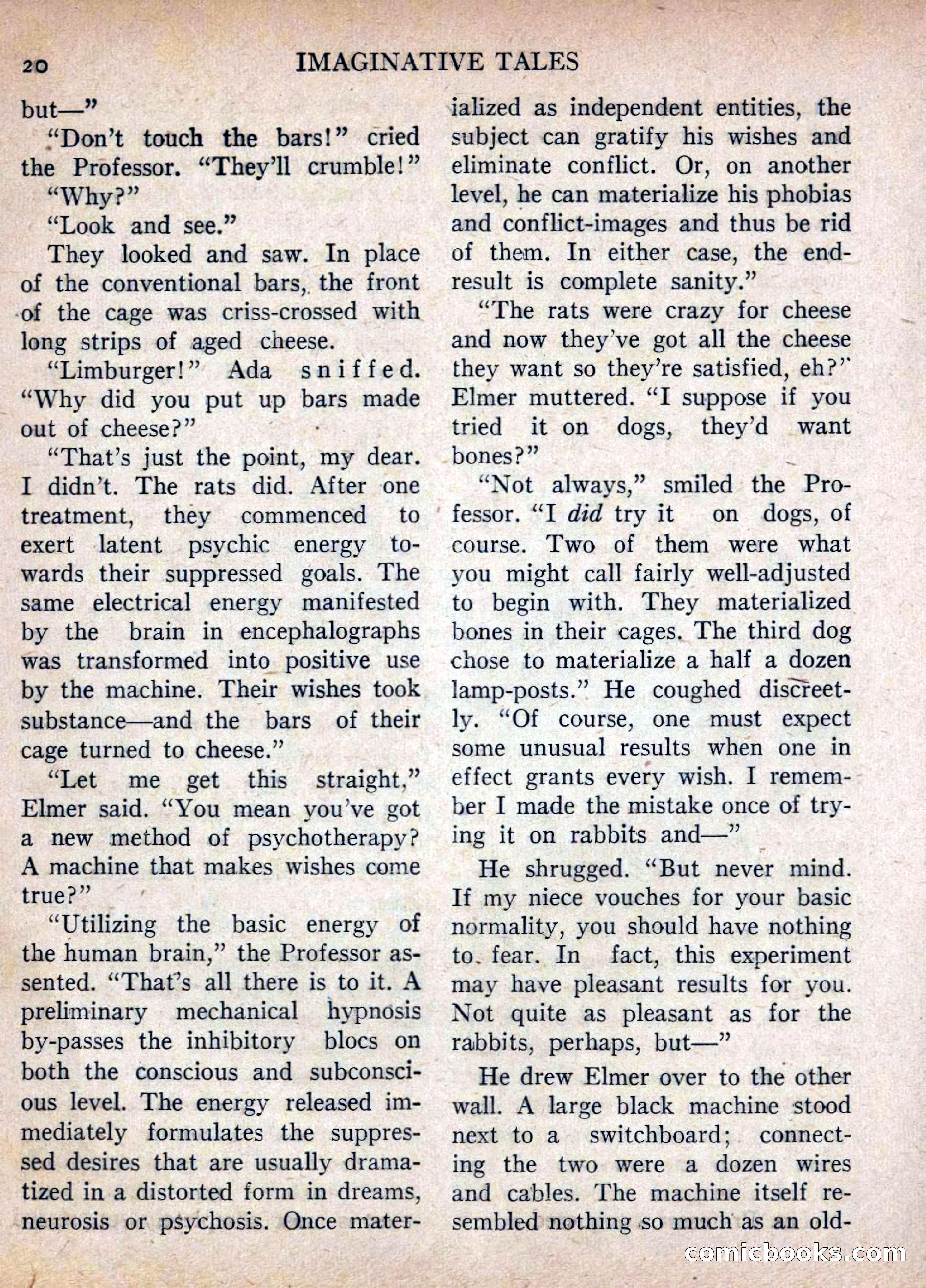 Imaginative Tales, July 1955 — page 20 of 132