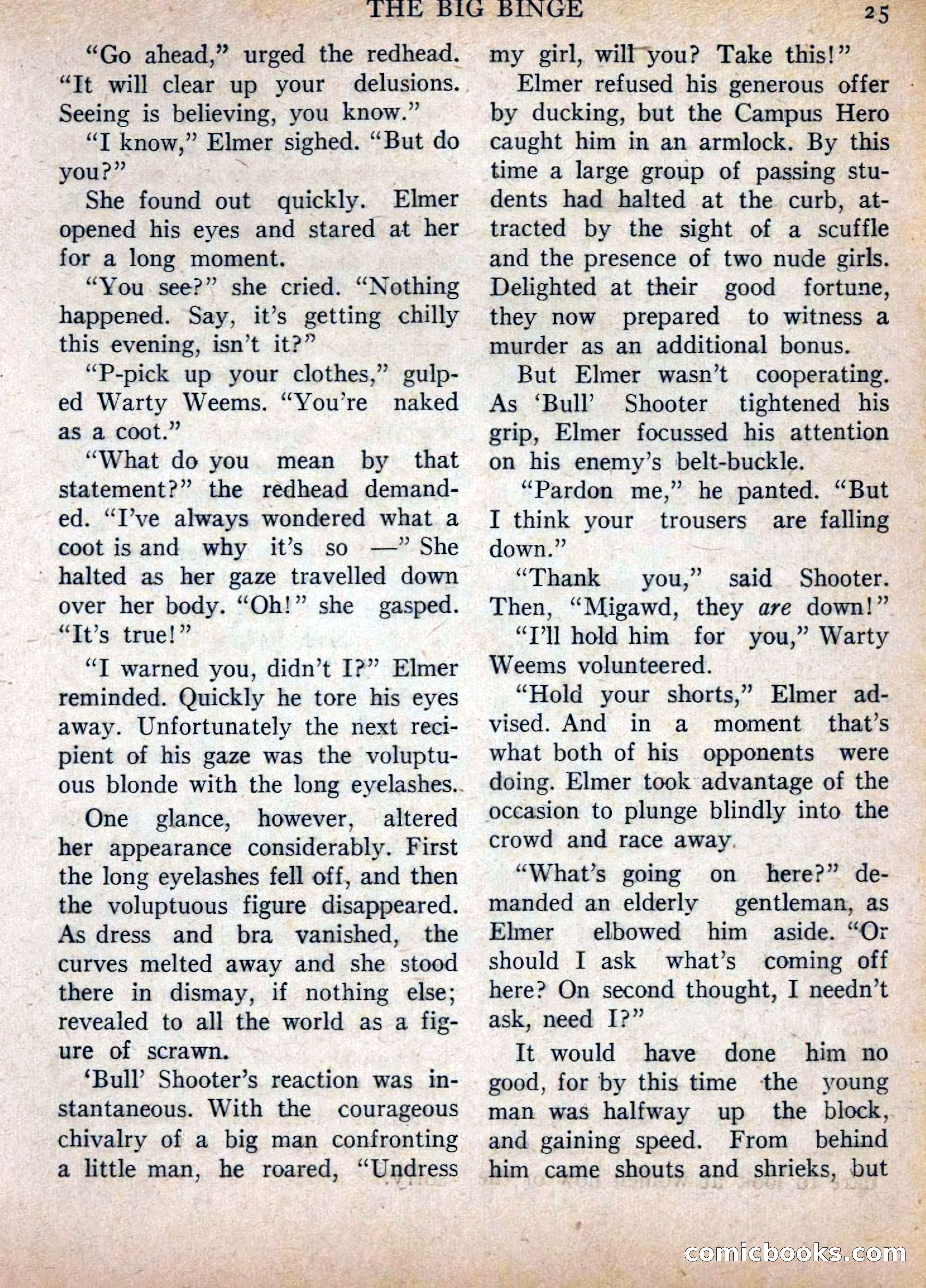 Imaginative Tales, July 1955 — page 25 of 132