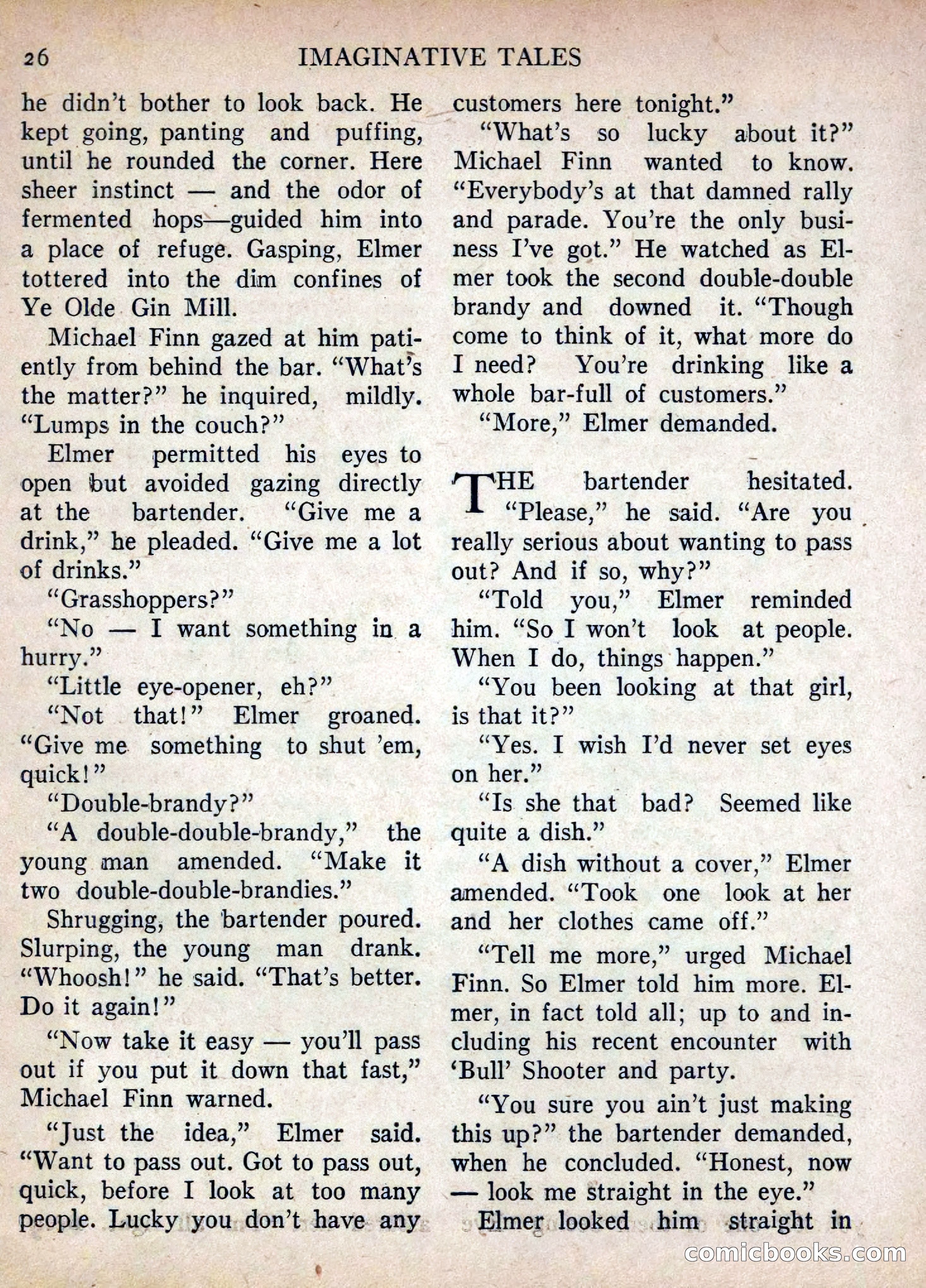 Imaginative Tales, July 1955 — page 26 of 132