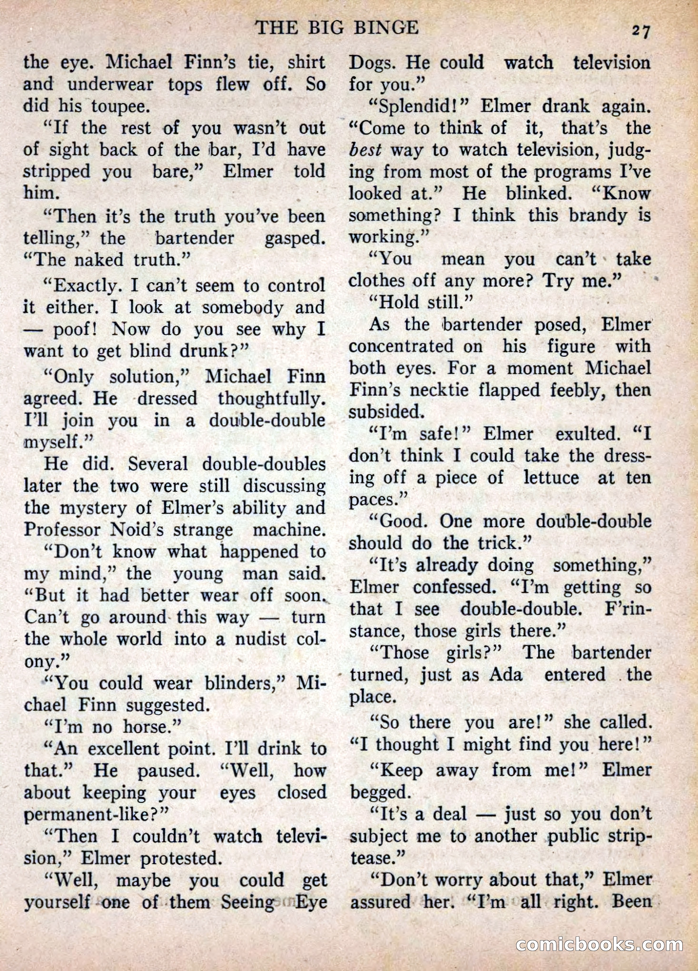 Imaginative Tales, July 1955 — page 27 of 132