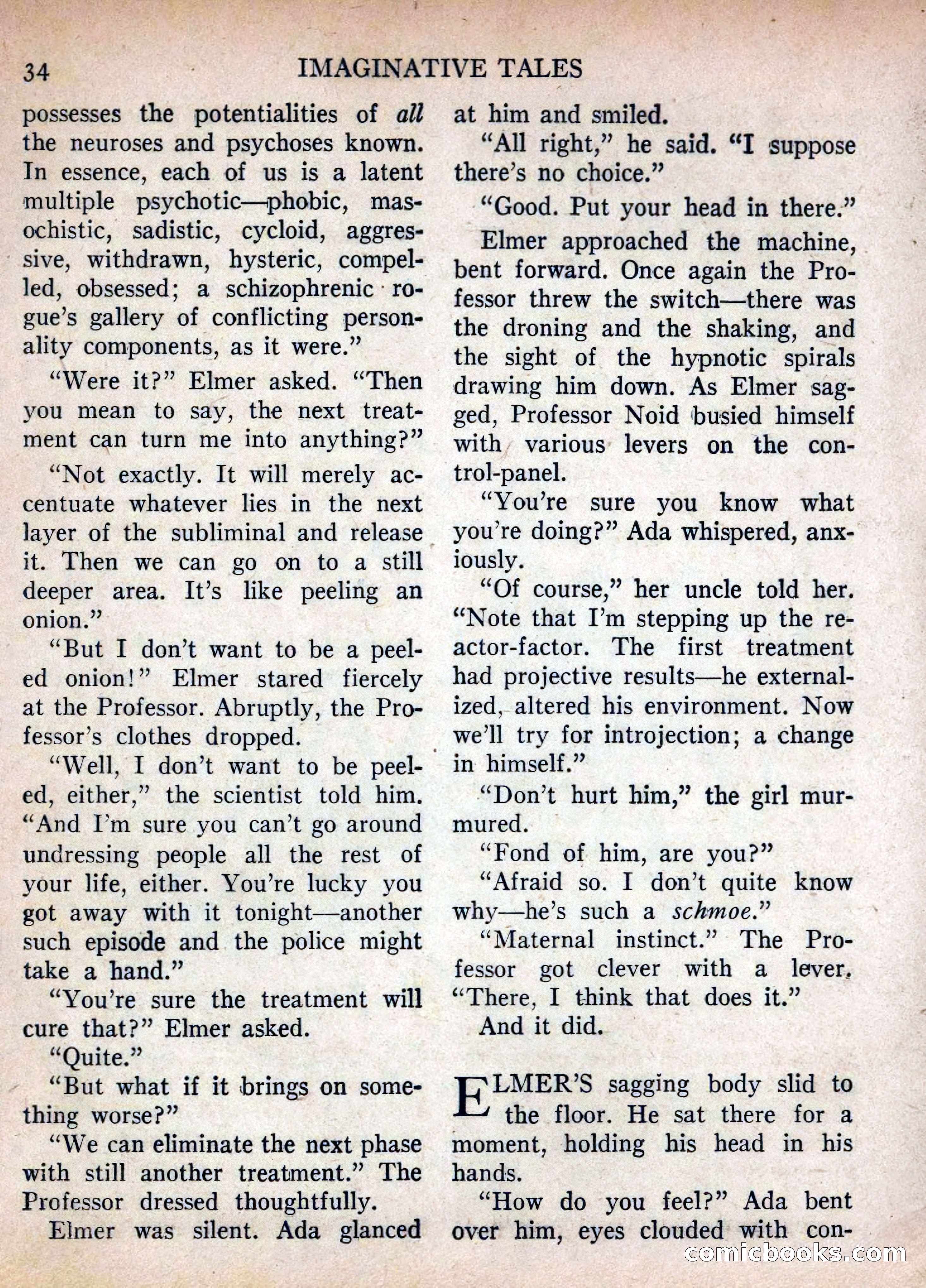 Imaginative Tales, July 1955 — page 34 of 132