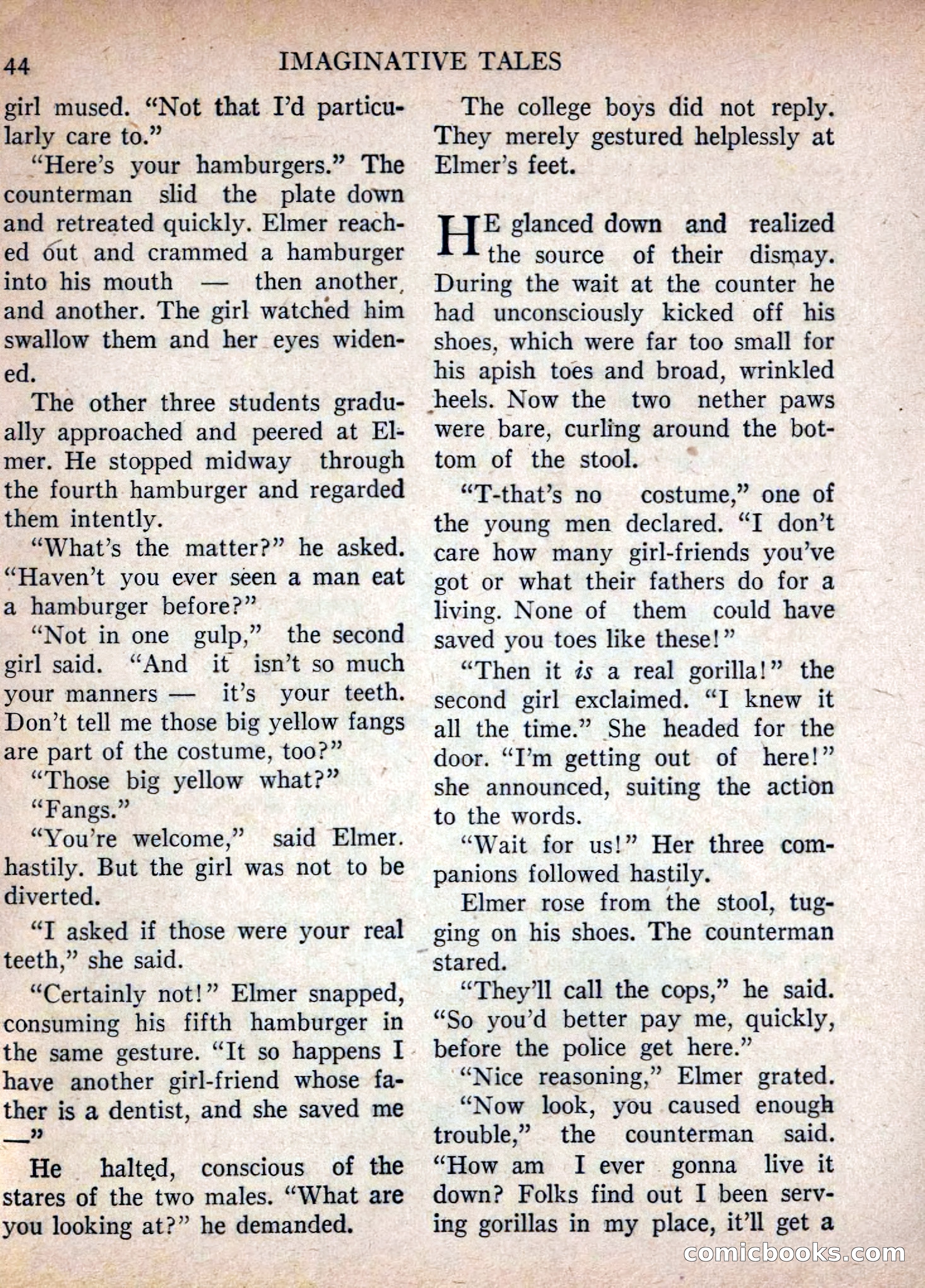 Imaginative Tales, July 1955 — page 44 of 132