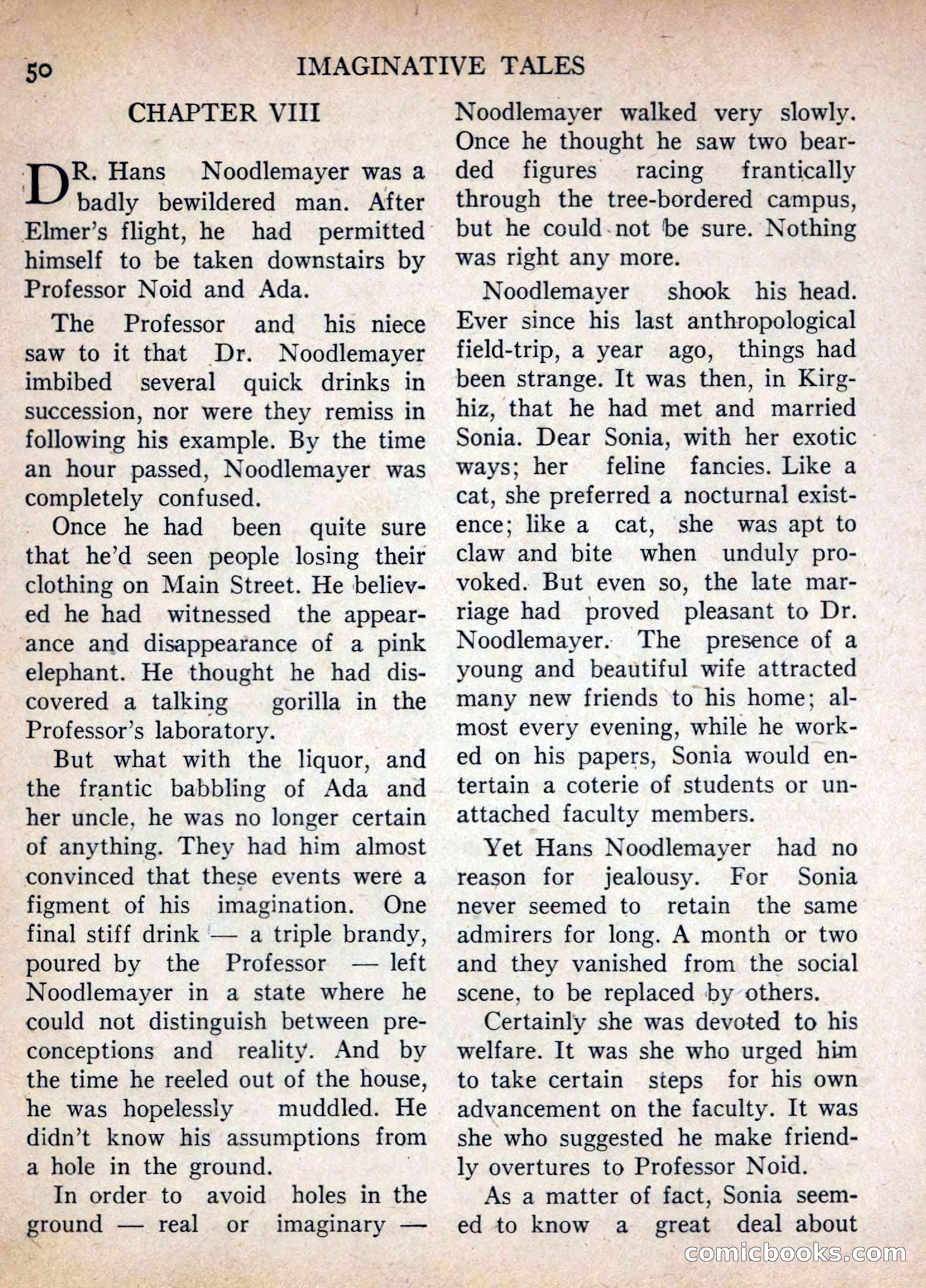 Imaginative Tales, July 1955 — page 50 of 132