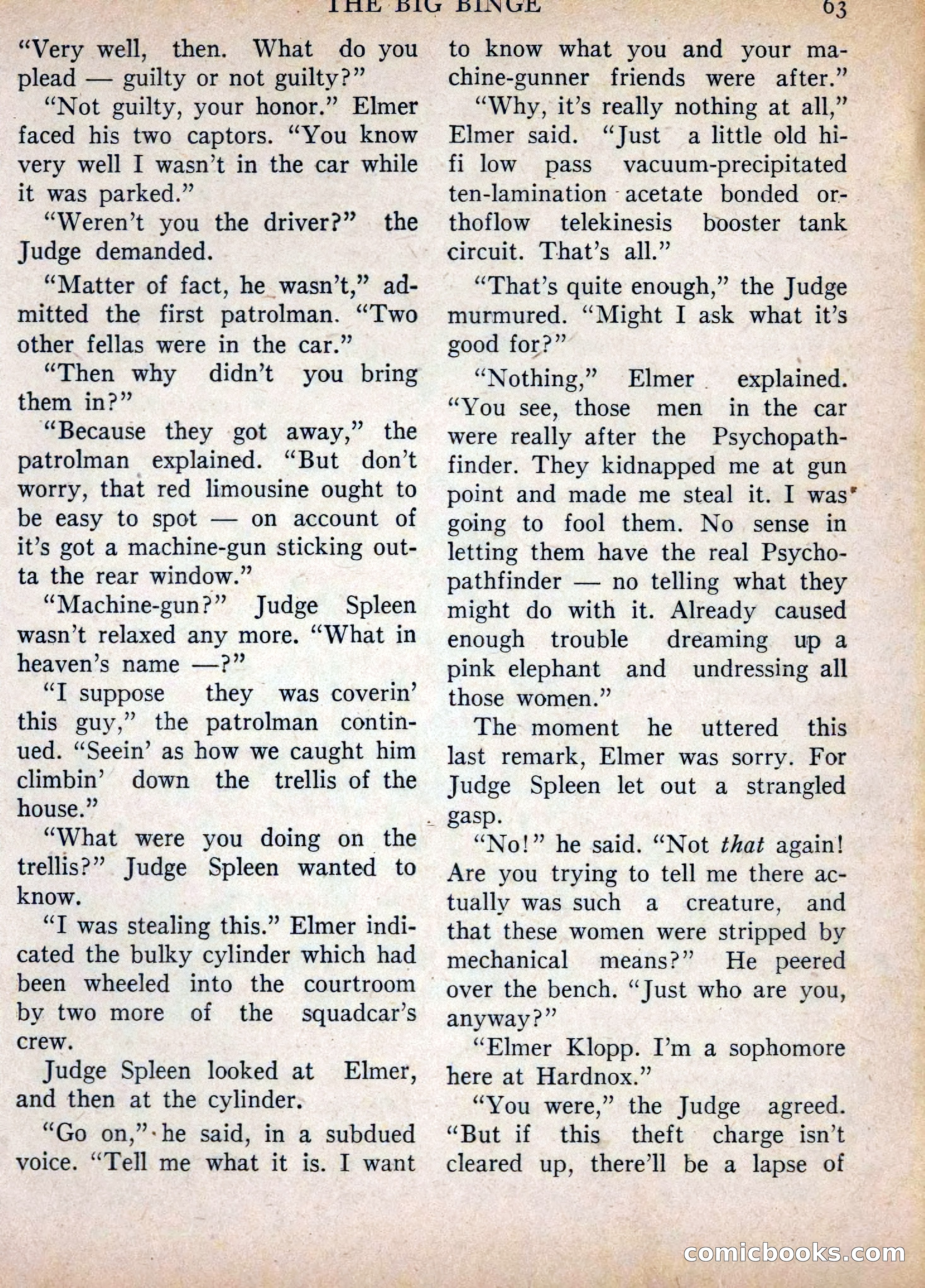 Imaginative Tales, July 1955 — page 63 of 132