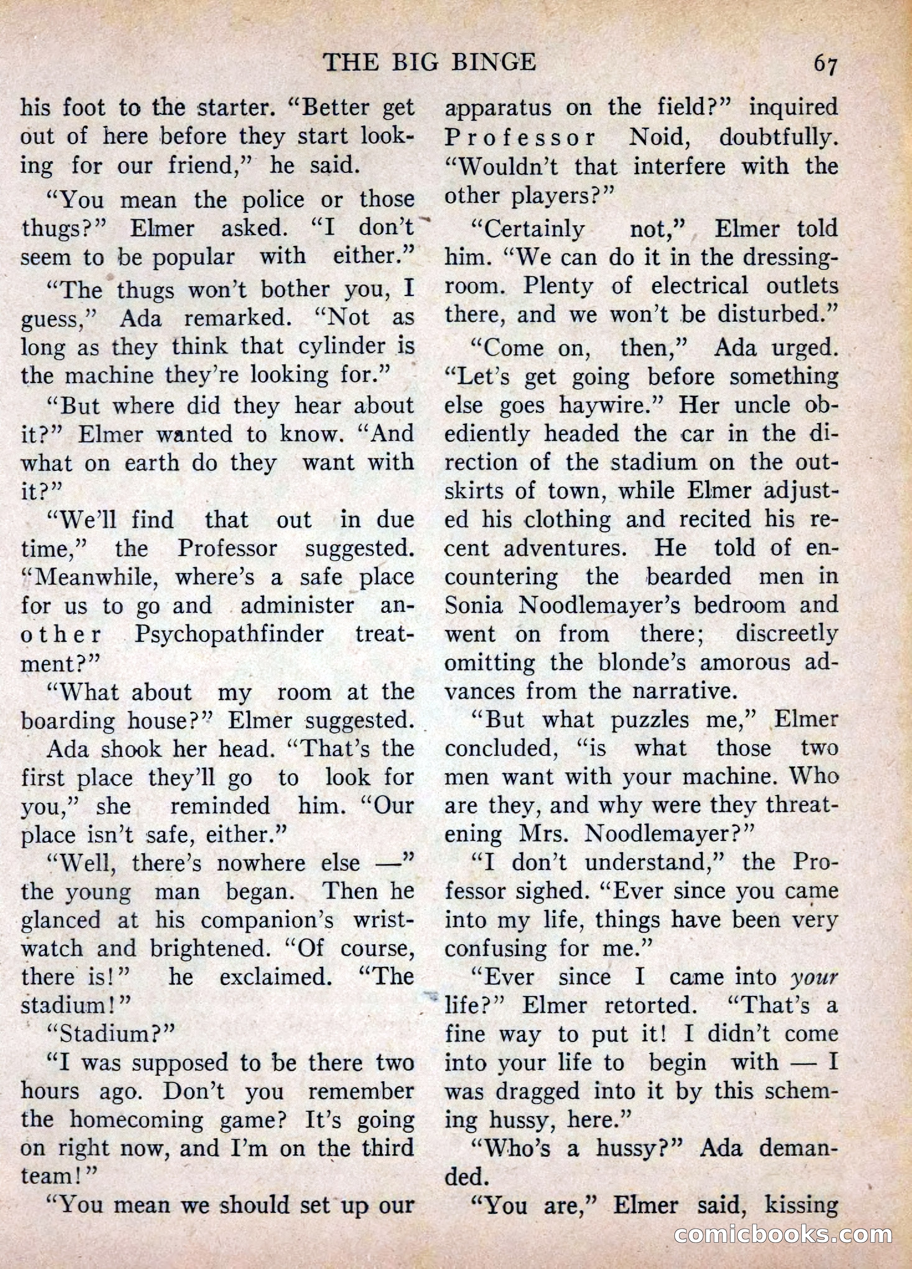 Imaginative Tales, July 1955 — page 67 of 132