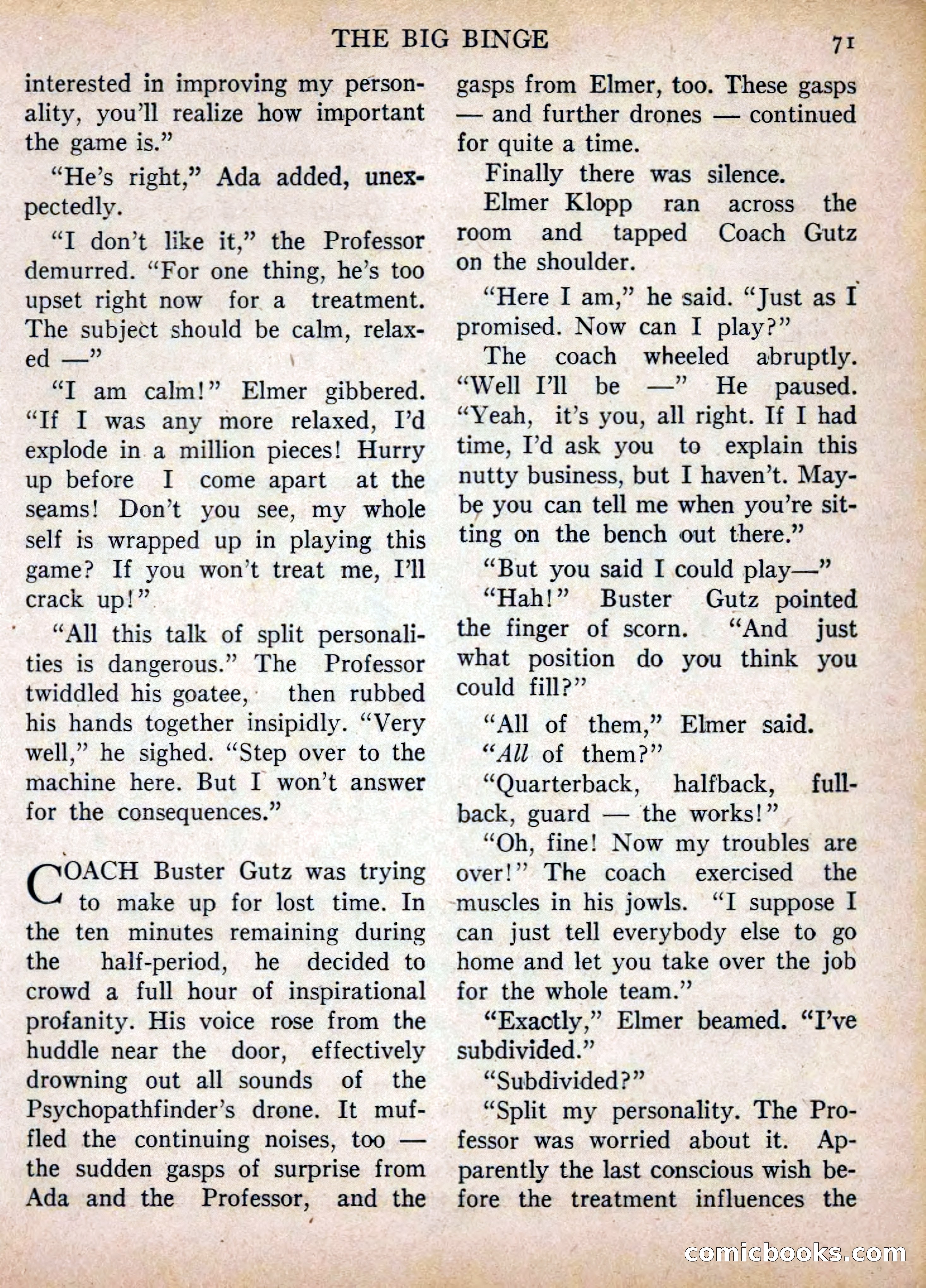 Imaginative Tales, July 1955 — page 71 of 132