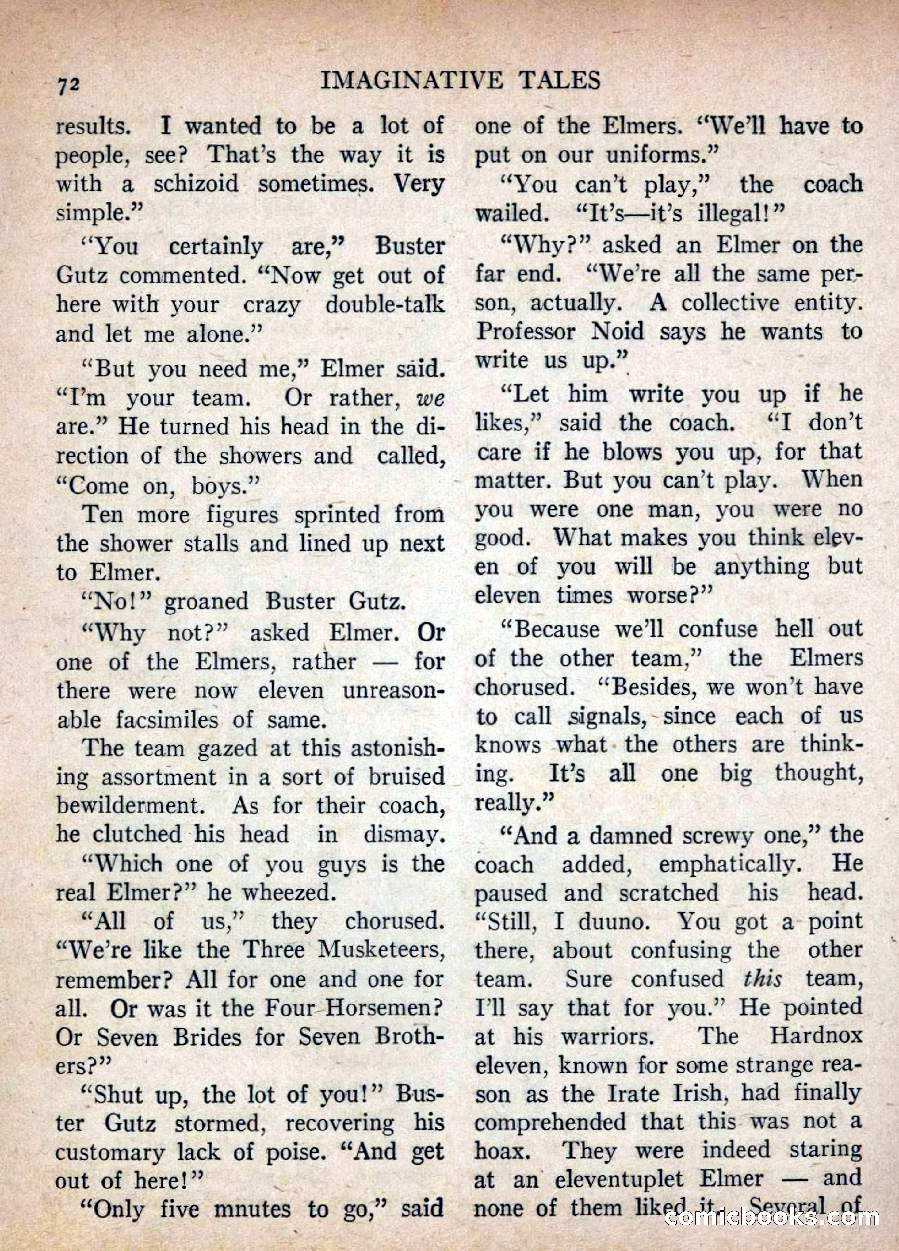 Imaginative Tales, July 1955 — page 72 of 132