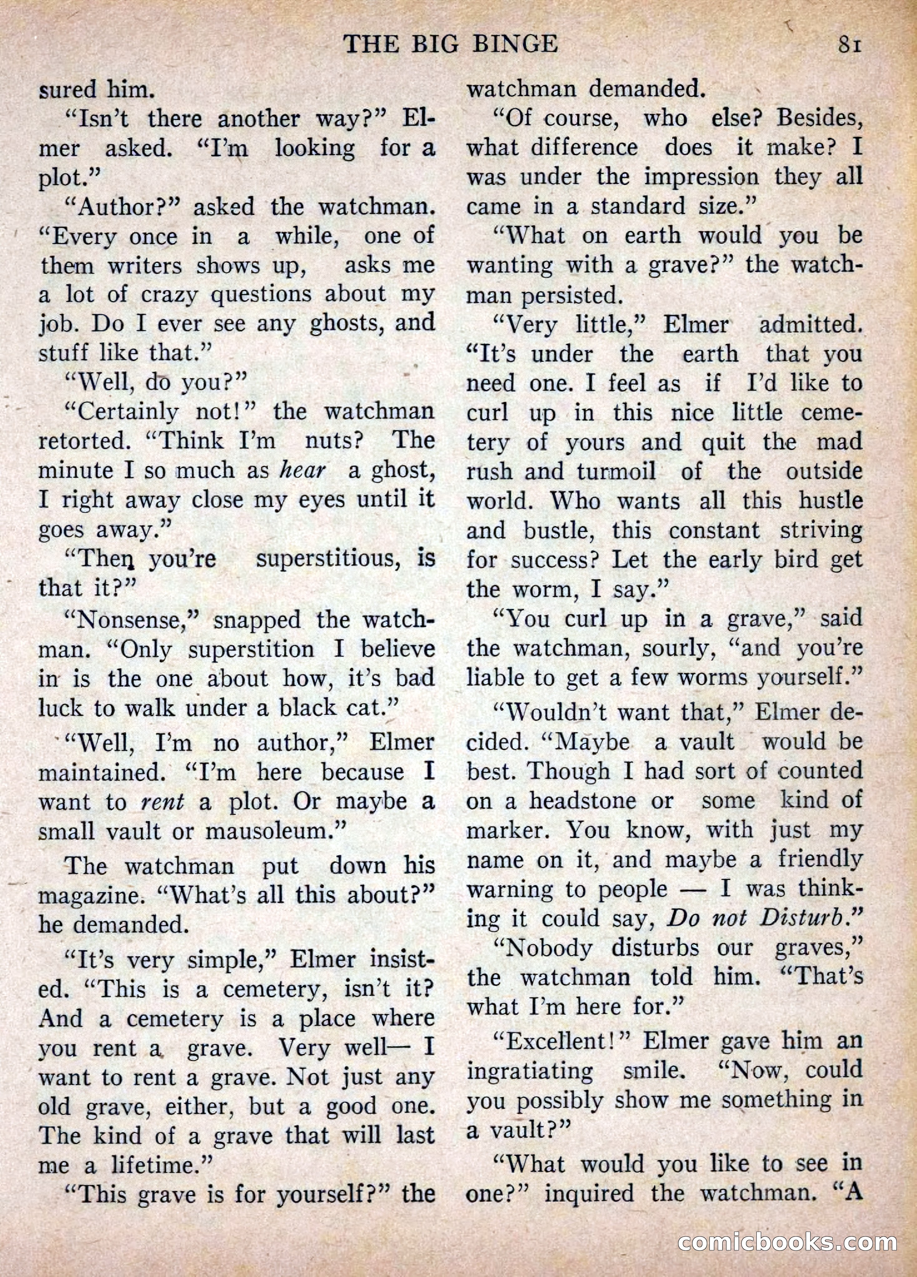 Imaginative Tales, July 1955 — page 81 of 132