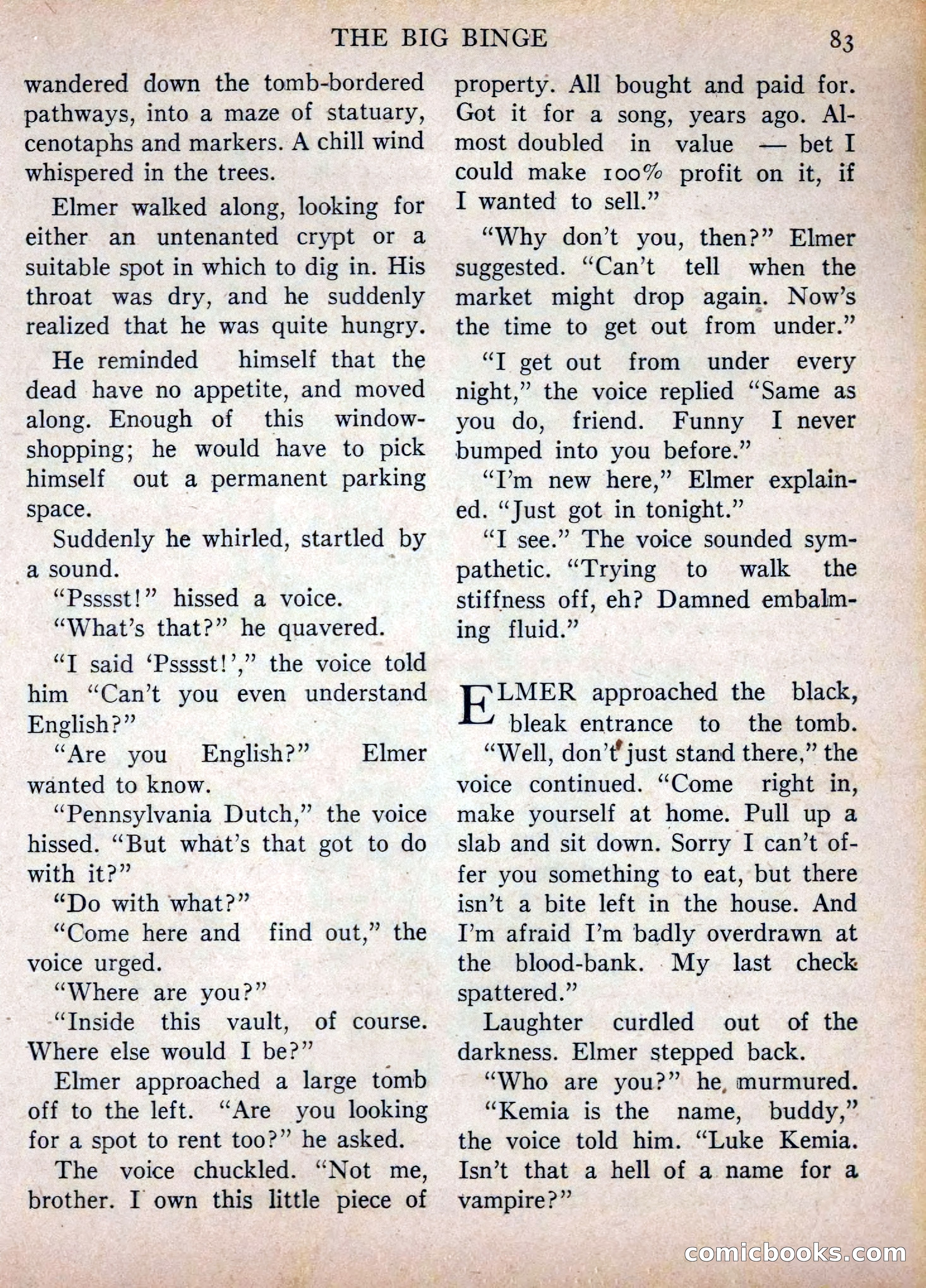 Imaginative Tales, July 1955 — page 83 of 132