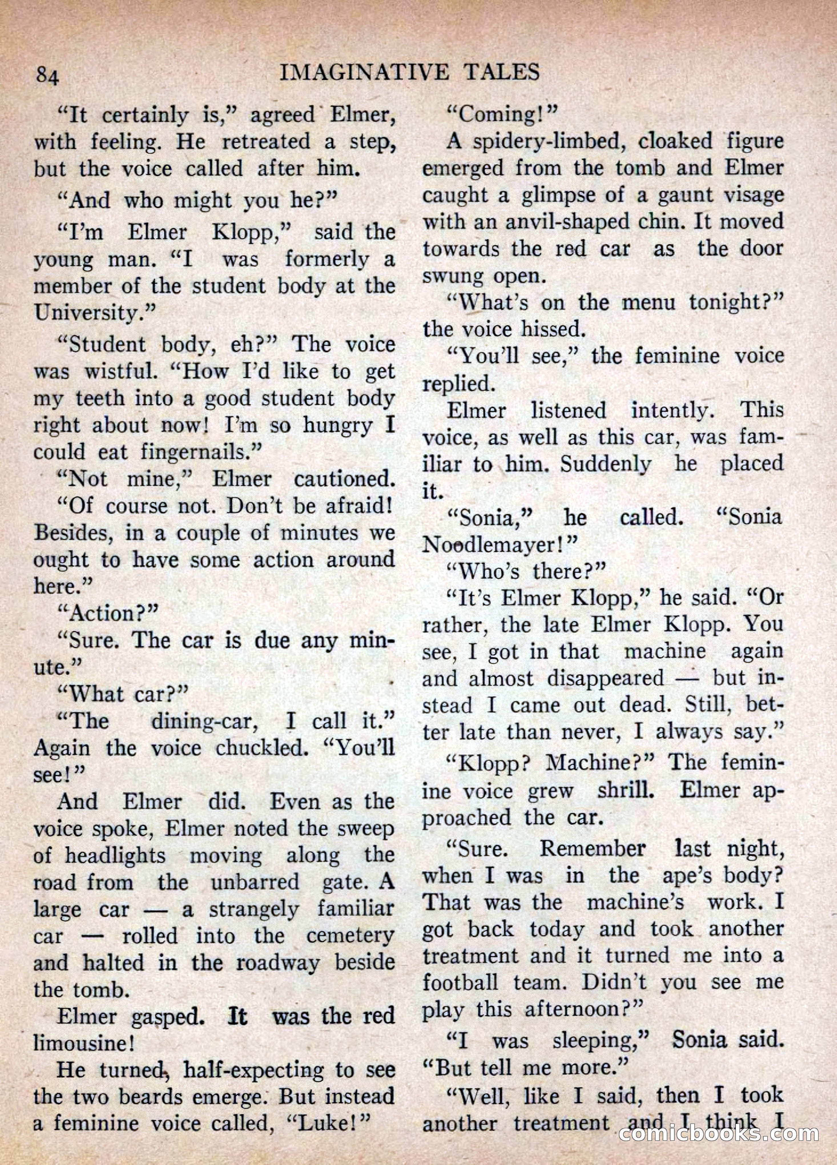 Imaginative Tales, July 1955 — page 84 of 132