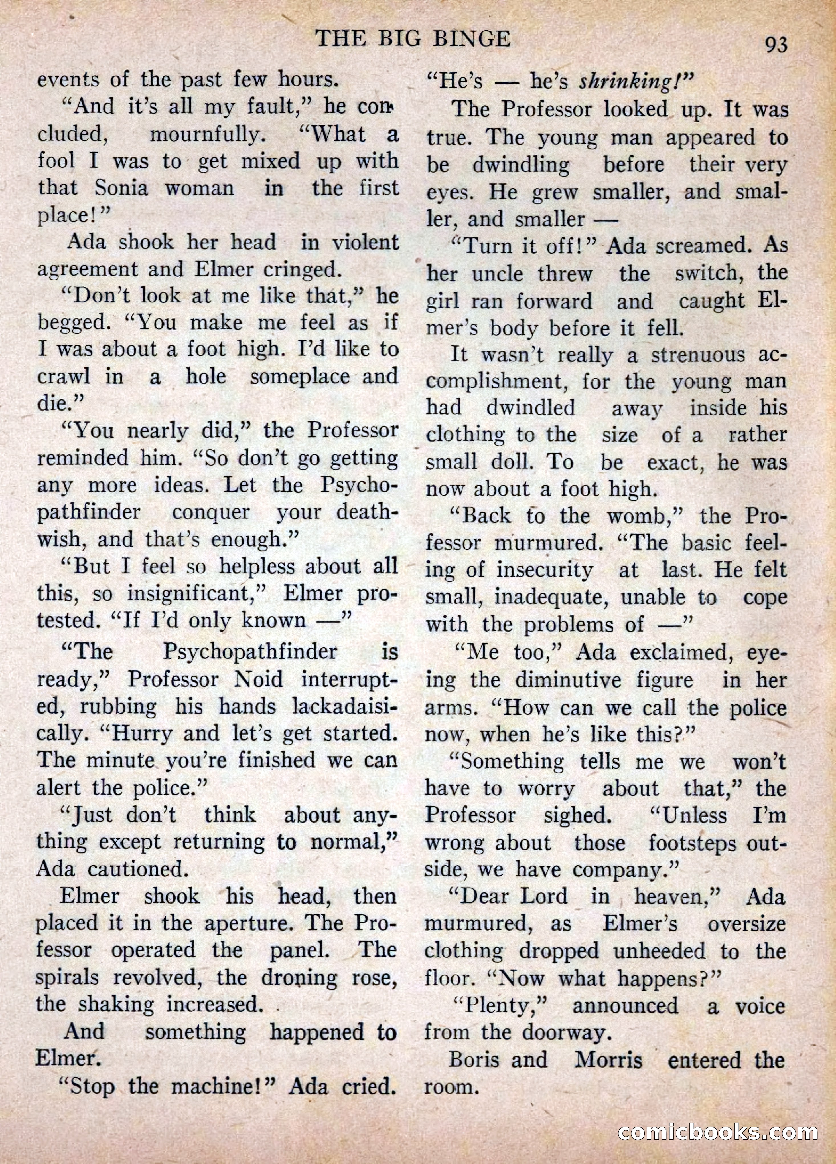 Imaginative Tales, July 1955 — page 93 of 132