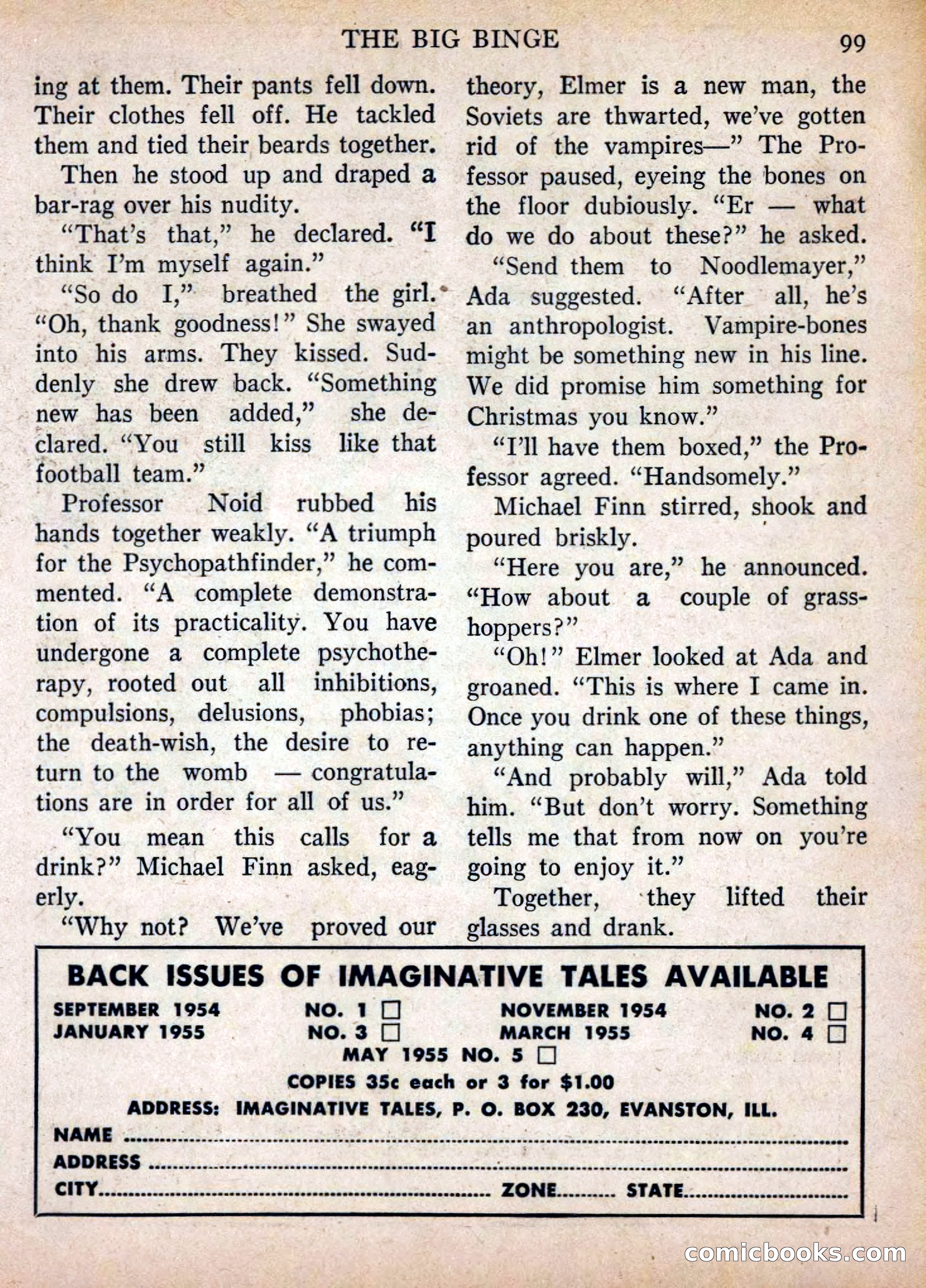 Imaginative Tales, July 1955 — page 99 of 132