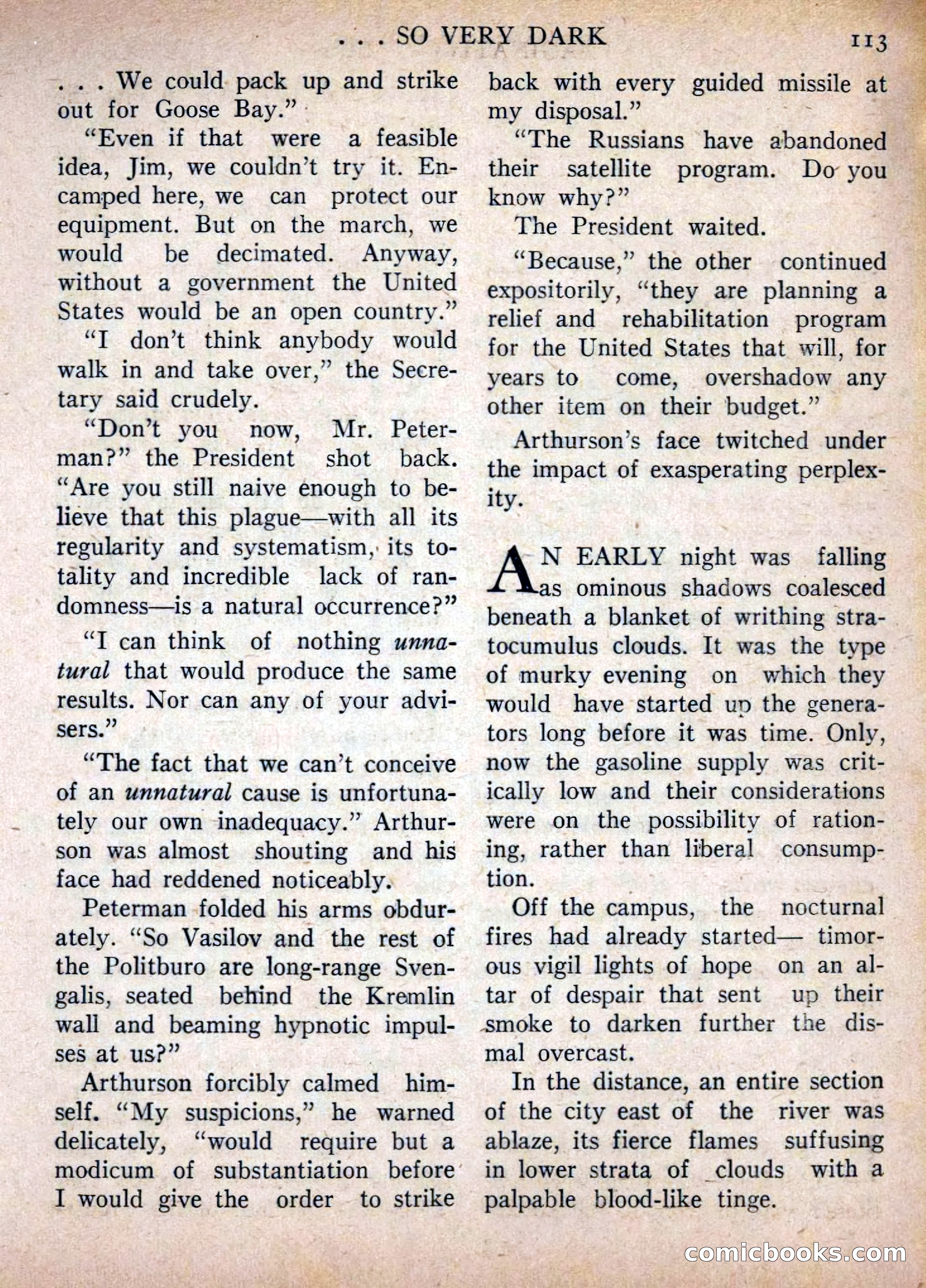Imaginative Tales, July 1955 — page 113 of 132