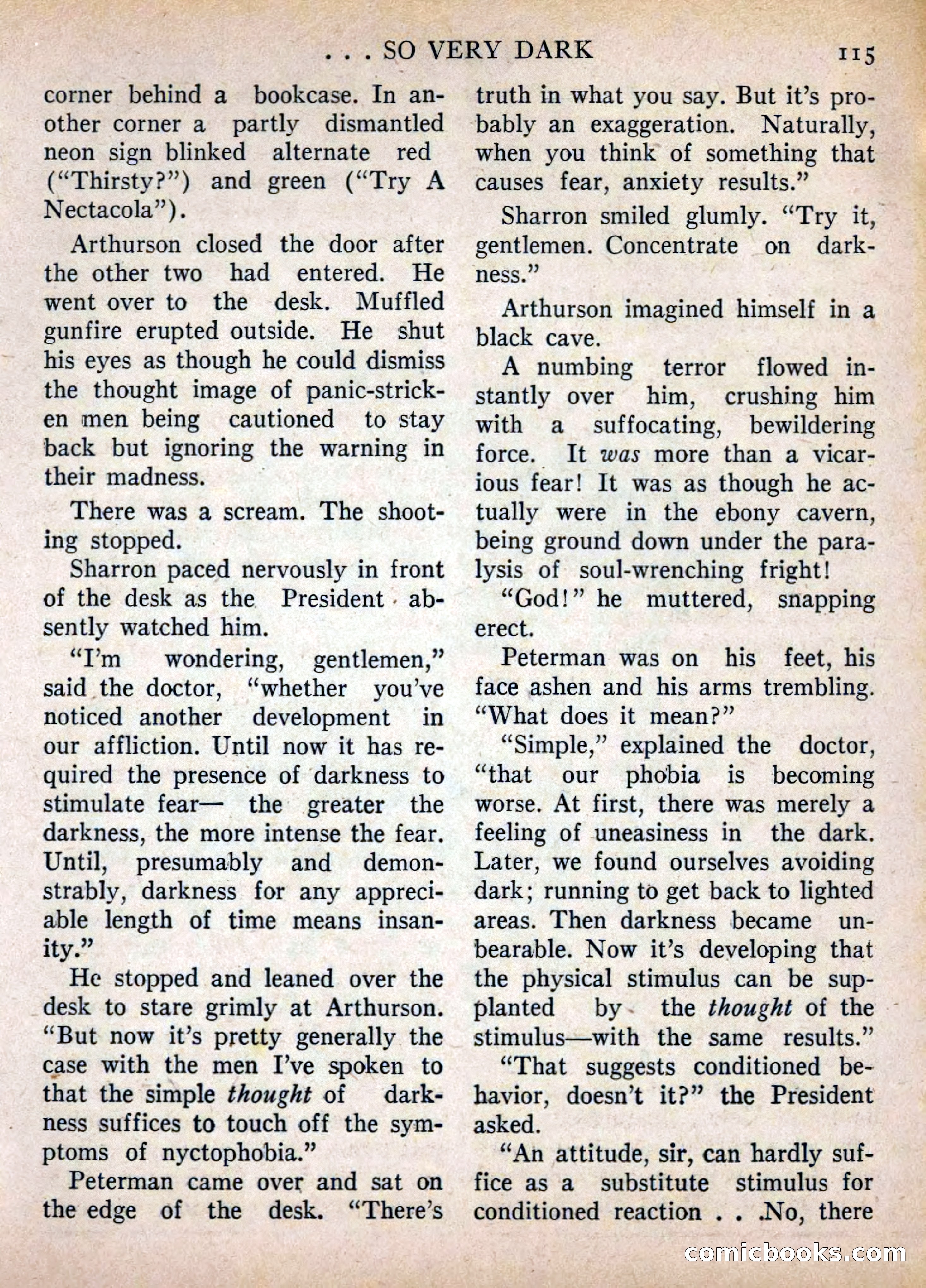 Imaginative Tales, July 1955 — page 115 of 132