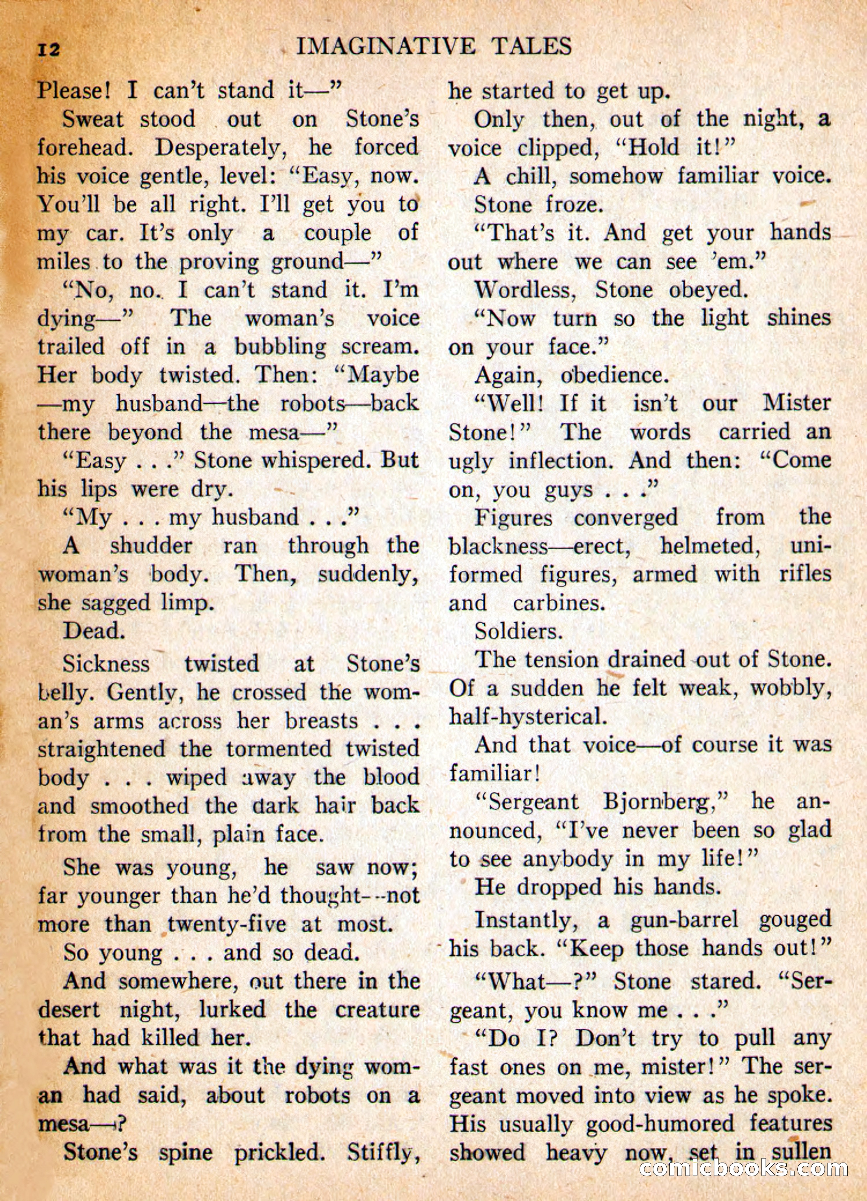Imaginative Tales, September 1955 — page 12 of 132