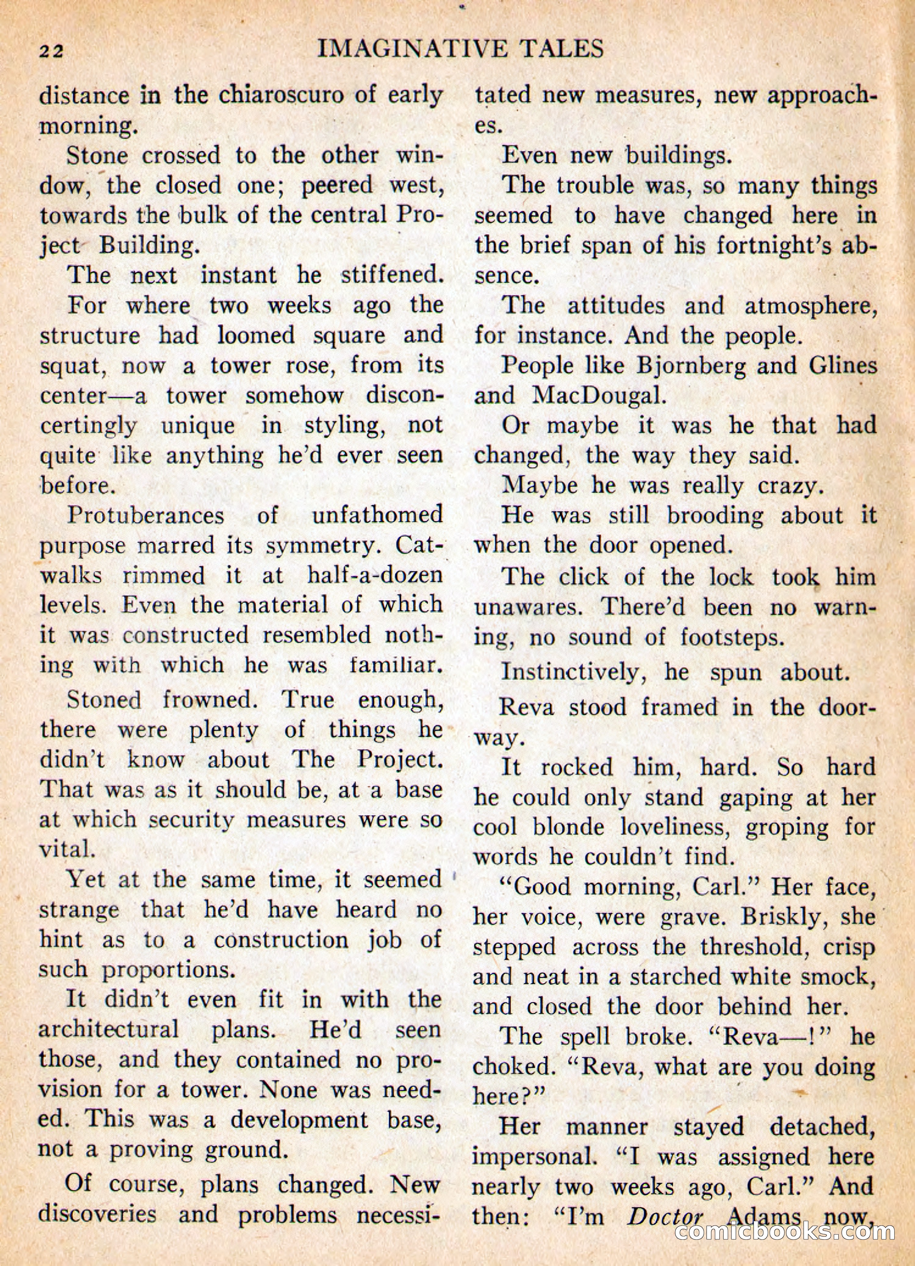 Imaginative Tales, September 1955 — page 22 of 132