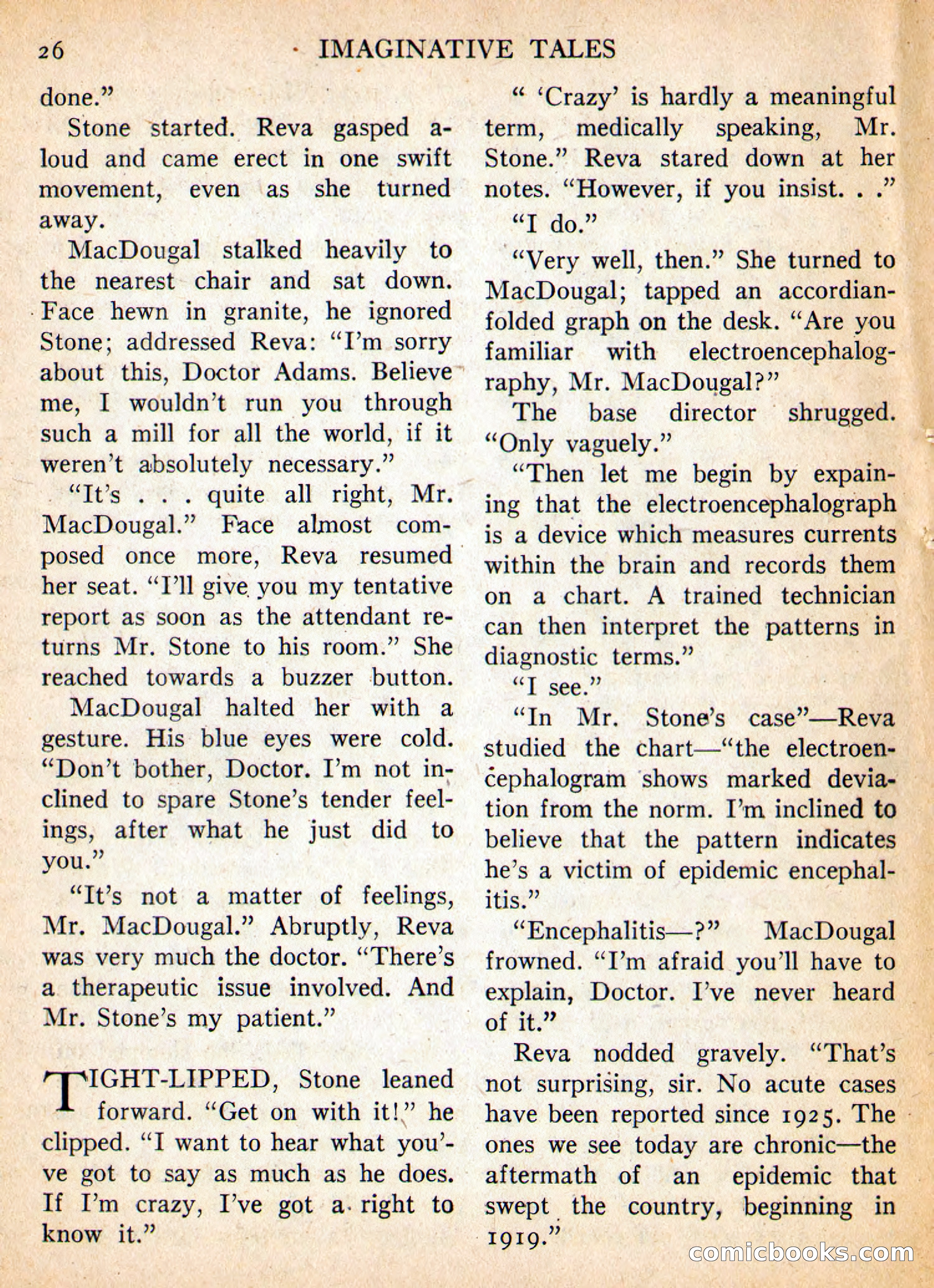 Imaginative Tales, September 1955 — page 26 of 132