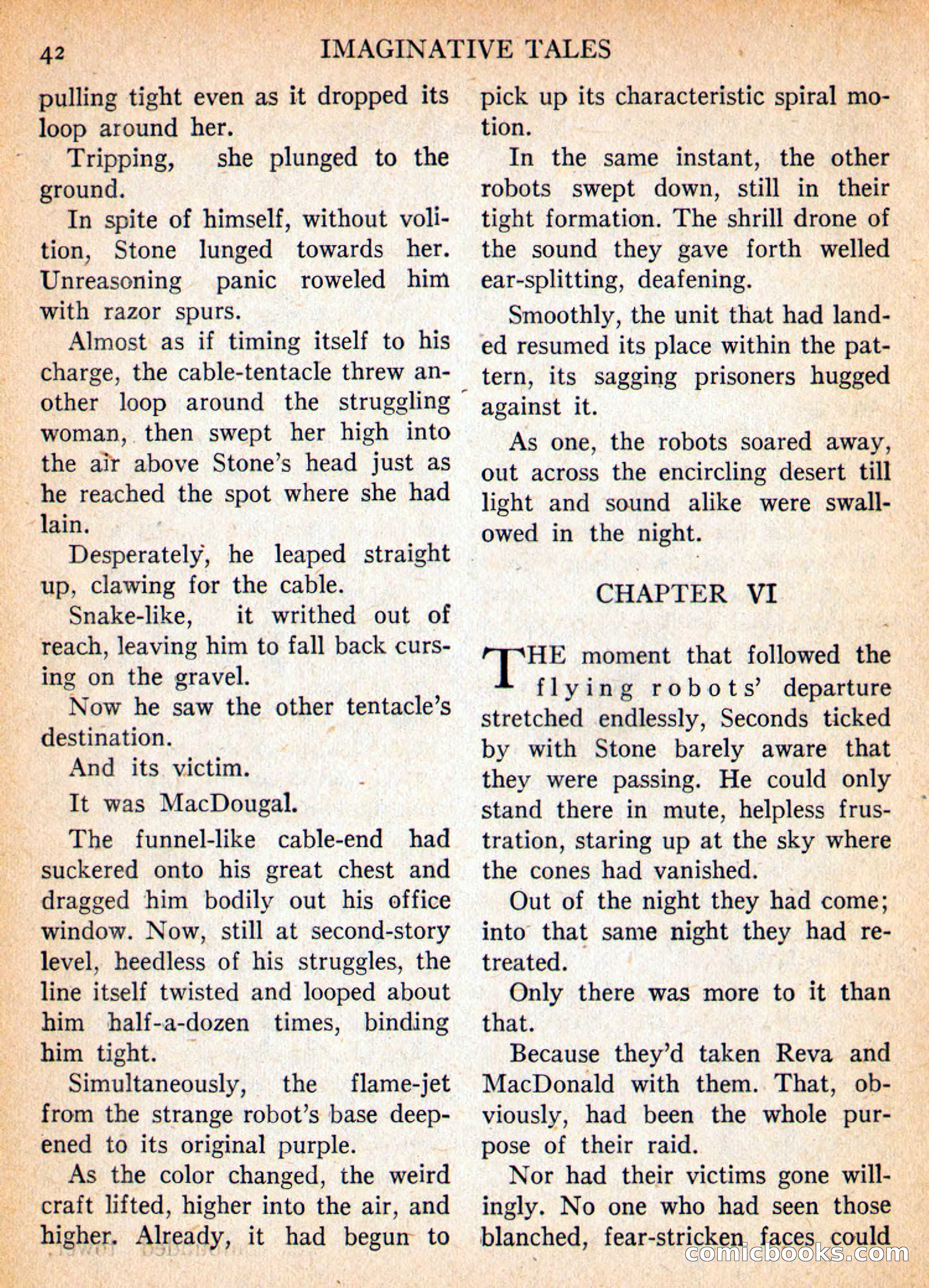 Imaginative Tales, September 1955 — page 42 of 132
