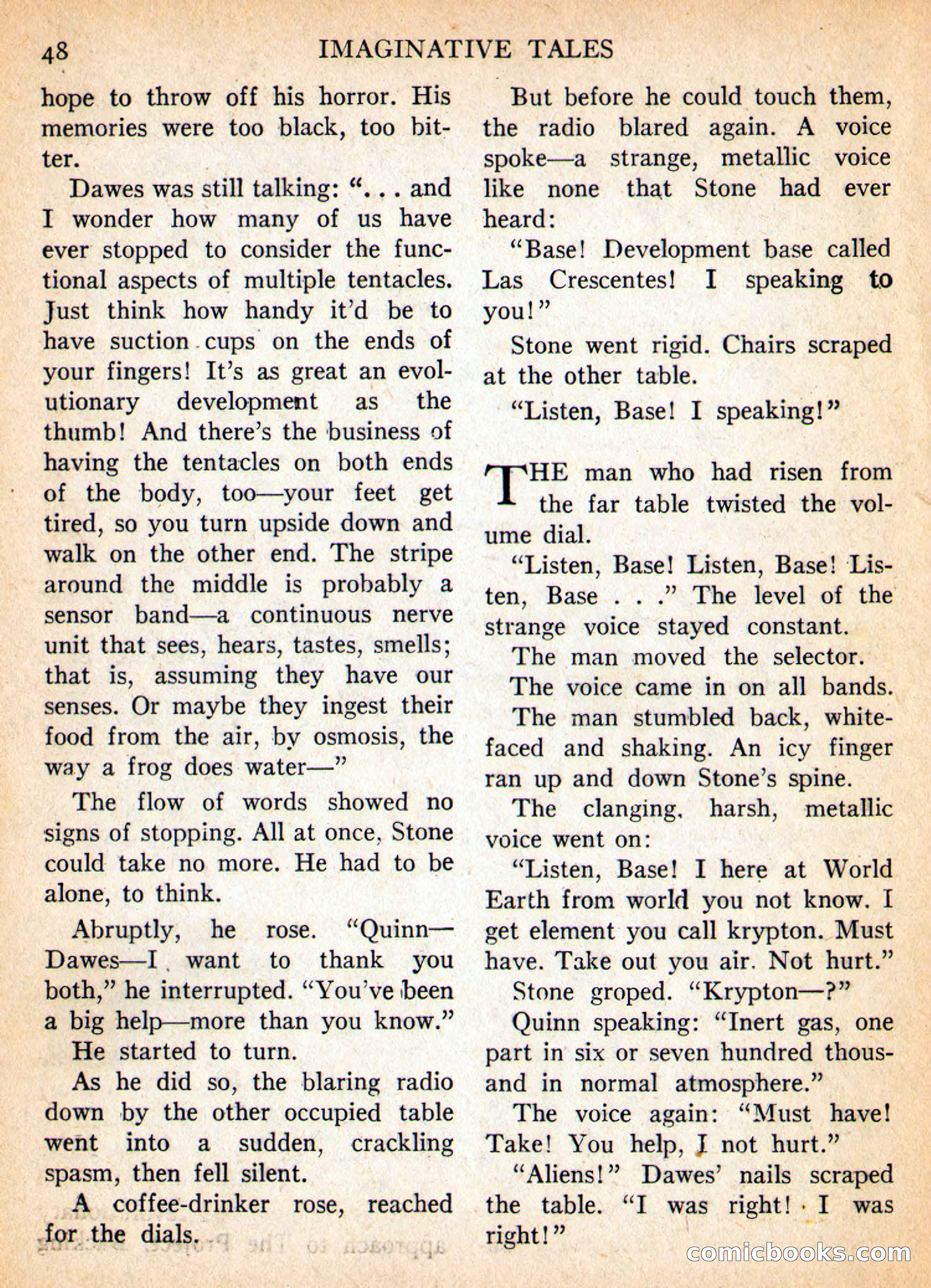 Imaginative Tales, September 1955 — page 48 of 132