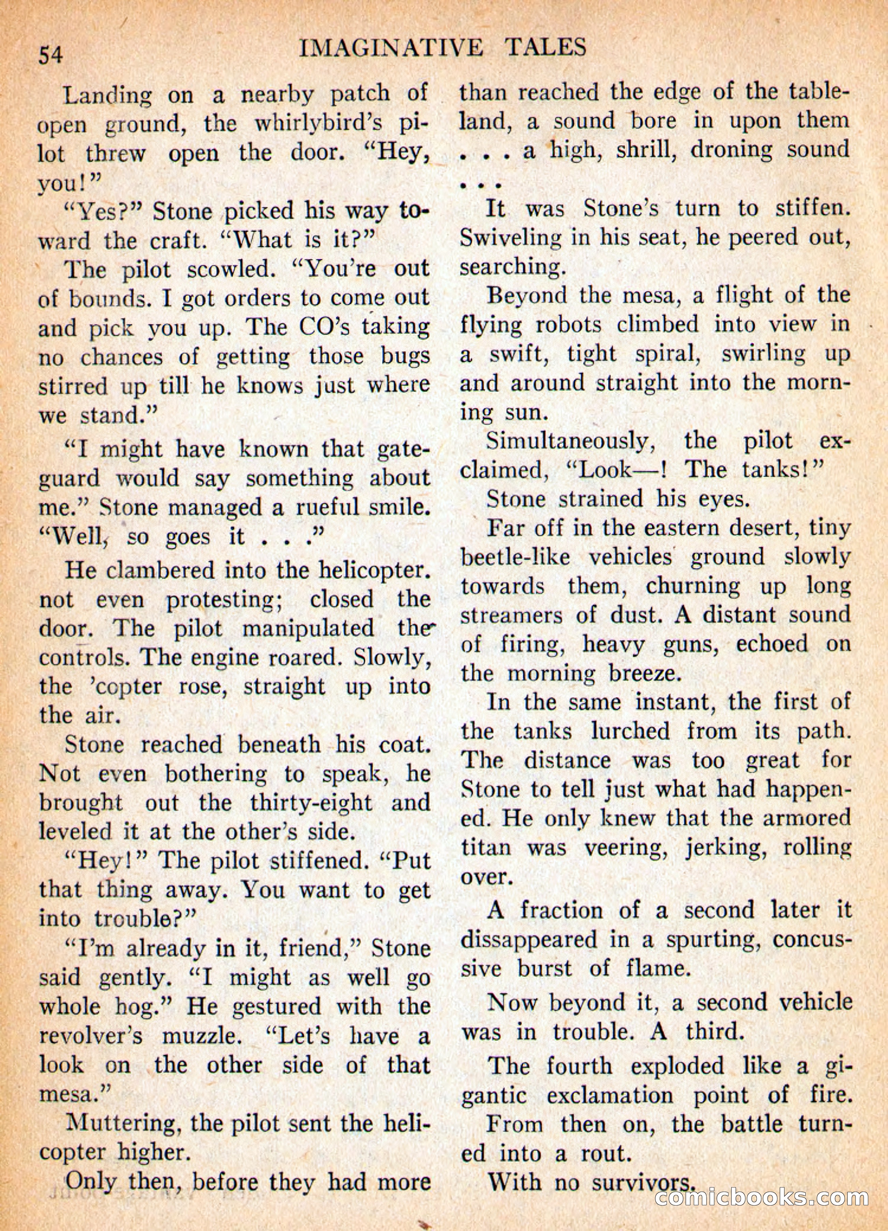 Imaginative Tales, September 1955 — page 54 of 132