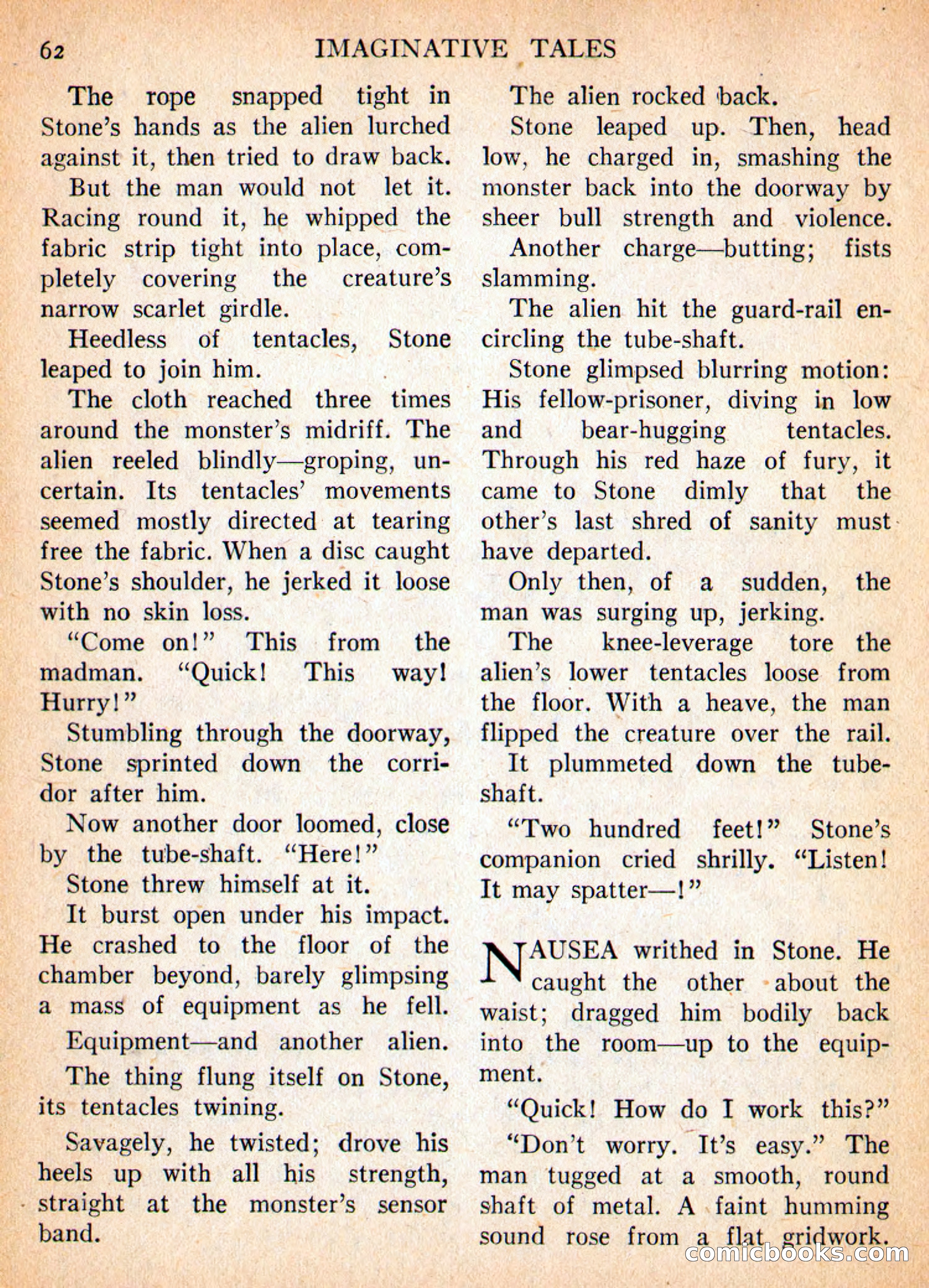 Imaginative Tales, September 1955 — page 62 of 132