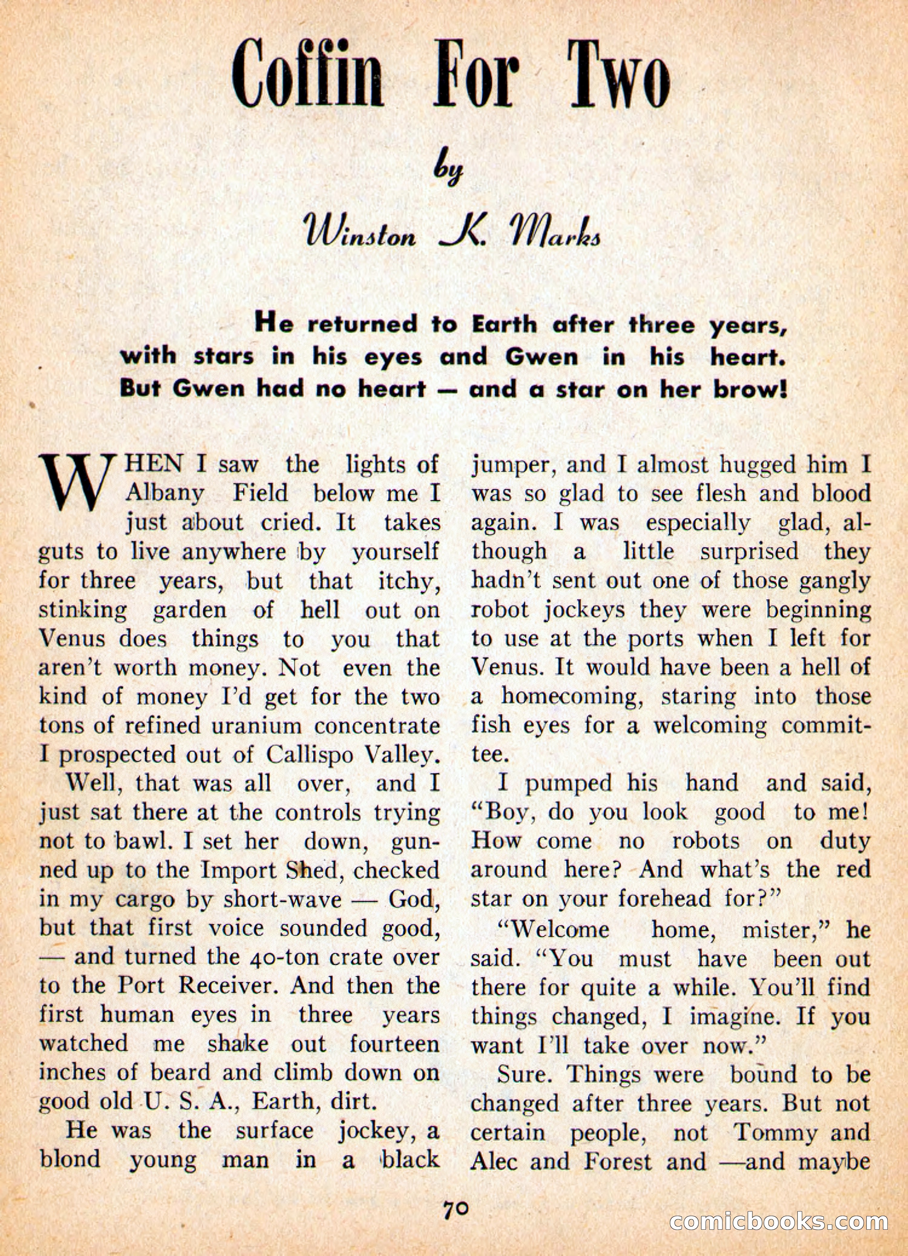 Imaginative Tales, September 1955 — page 70 of 132