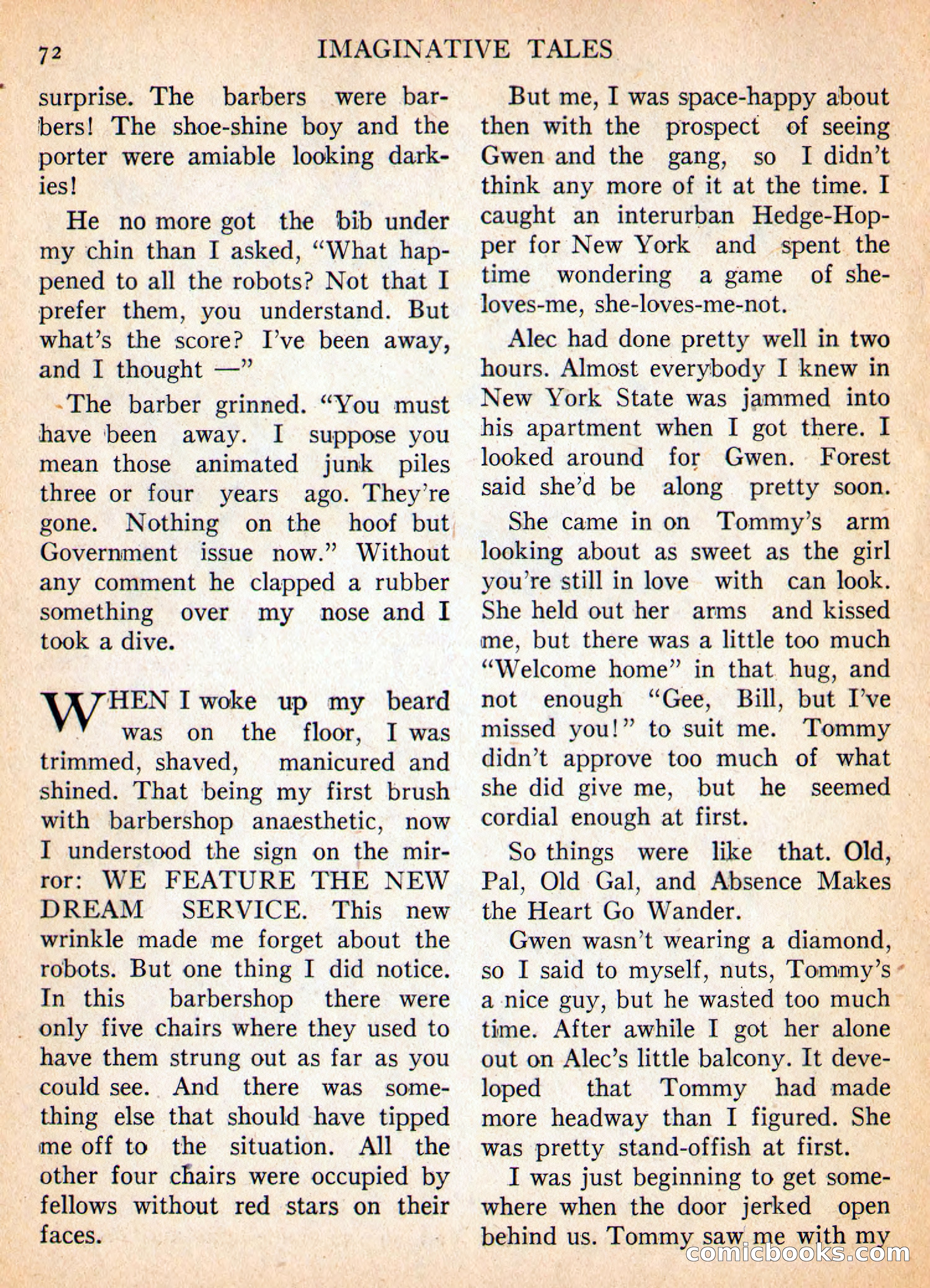 Imaginative Tales, September 1955 — page 72 of 132