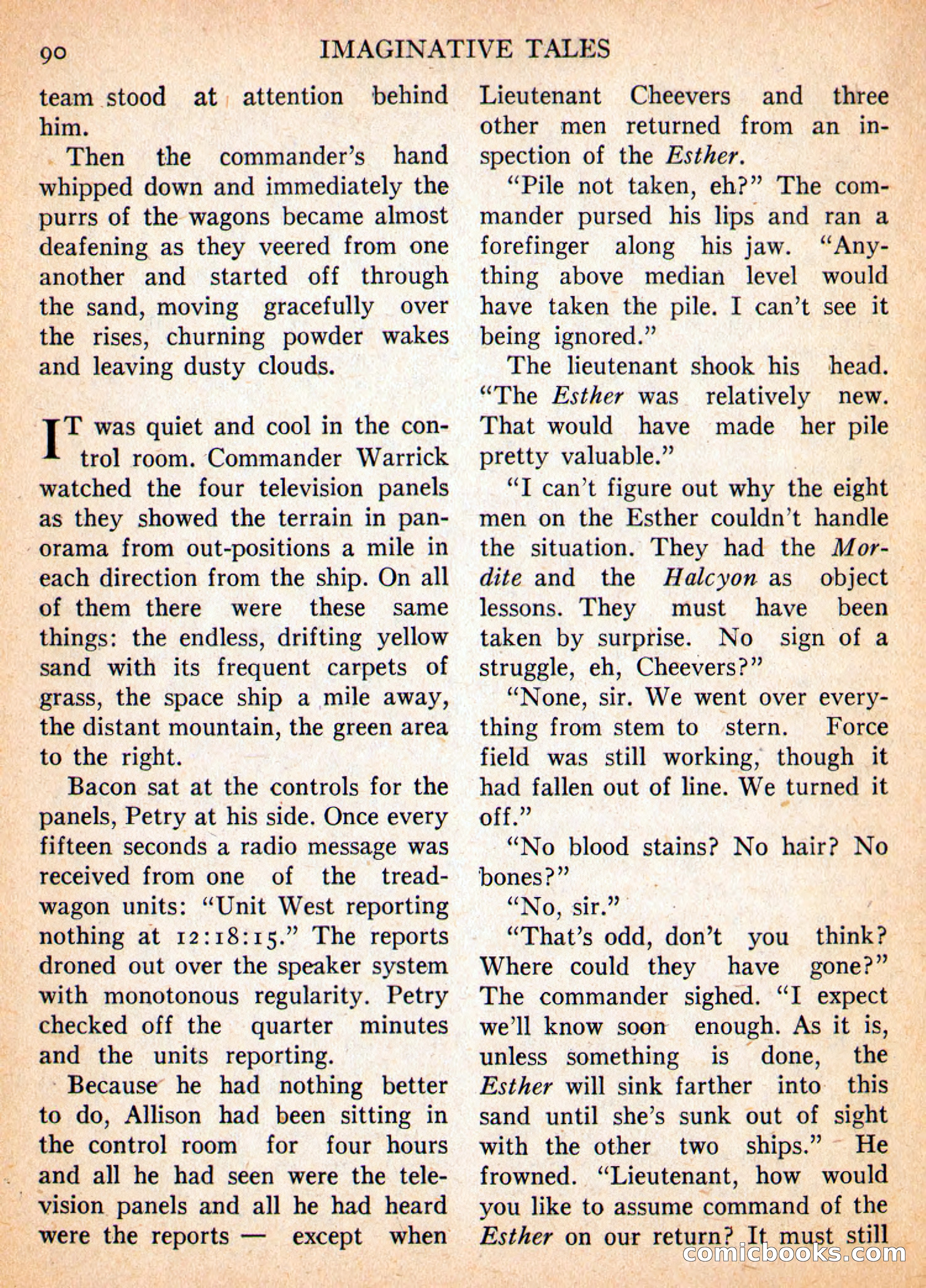 Imaginative Tales, September 1955 — page 90 of 132