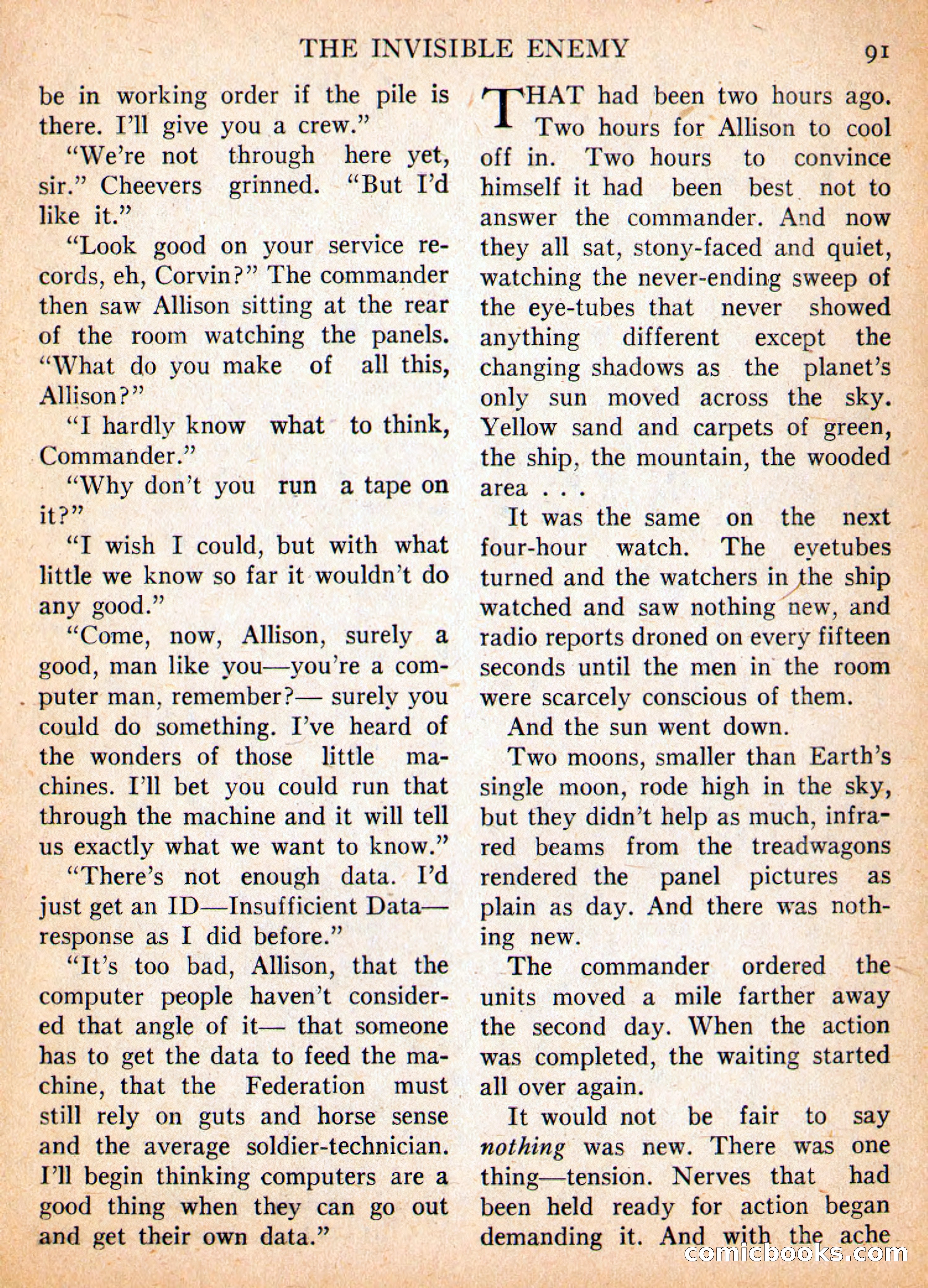 Imaginative Tales, September 1955 — page 91 of 132