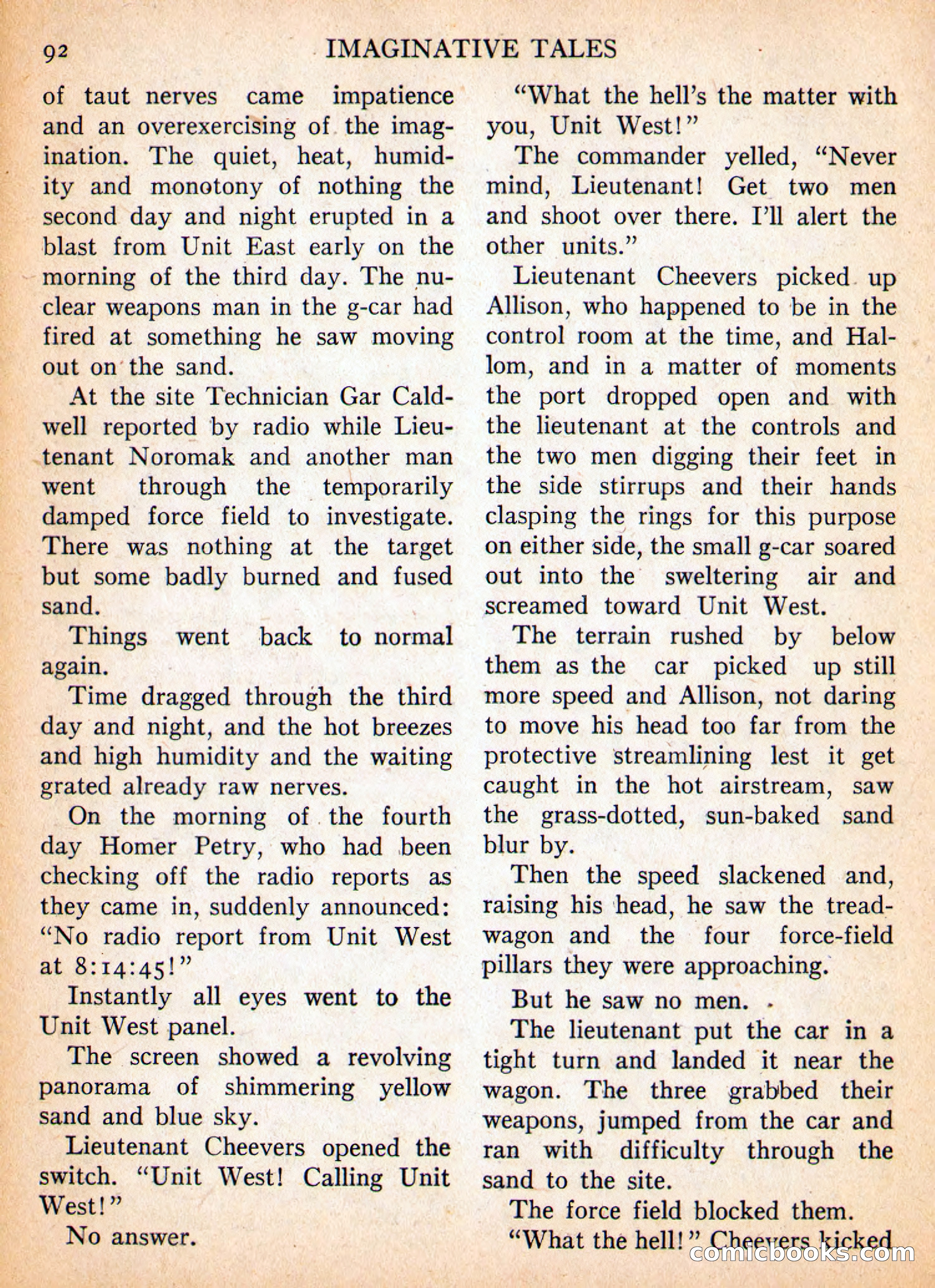 Imaginative Tales, September 1955 — page 92 of 132