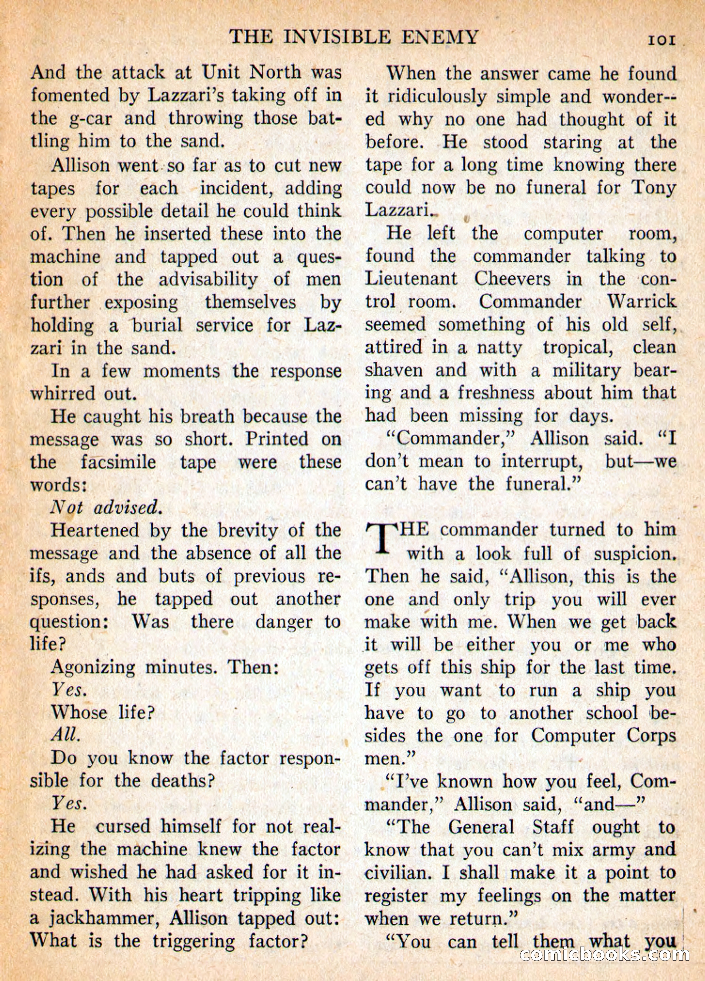 Imaginative Tales, September 1955 — page 101 of 132