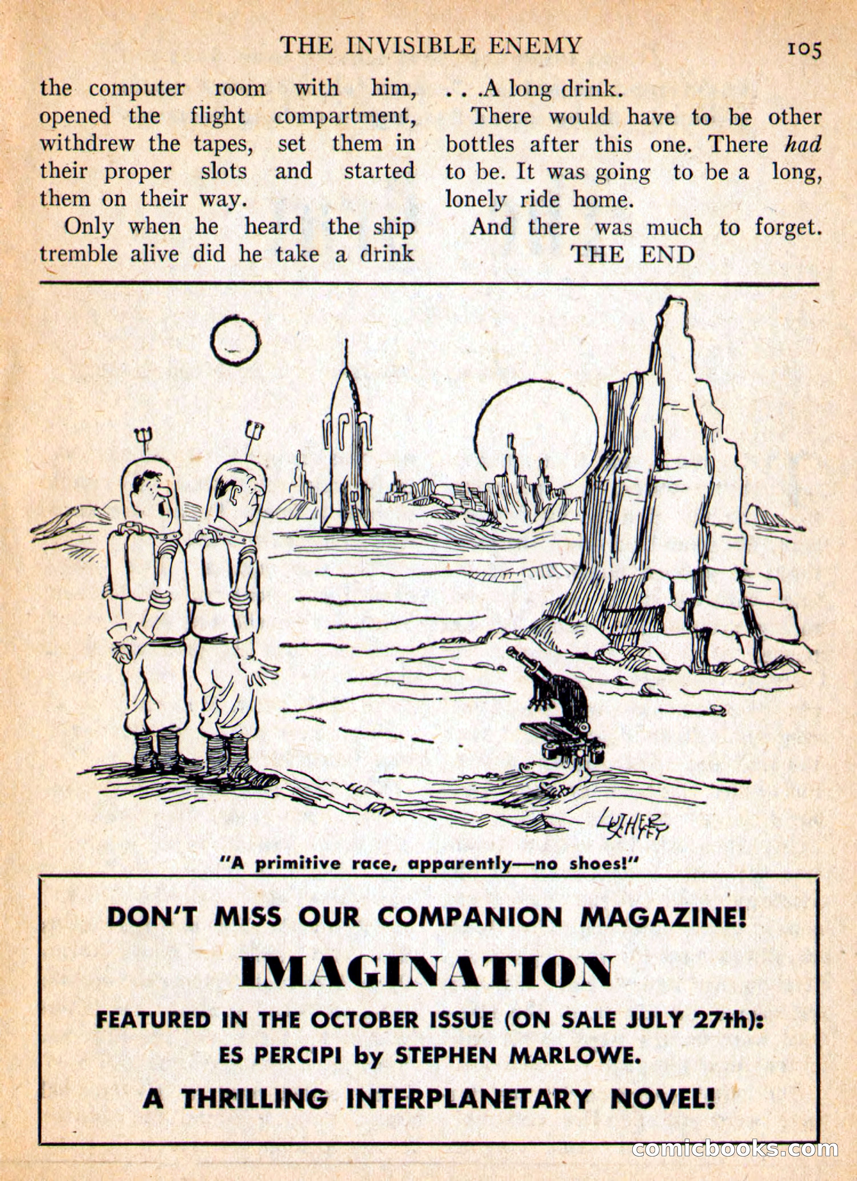 Imaginative Tales, September 1955 — page 105 of 132