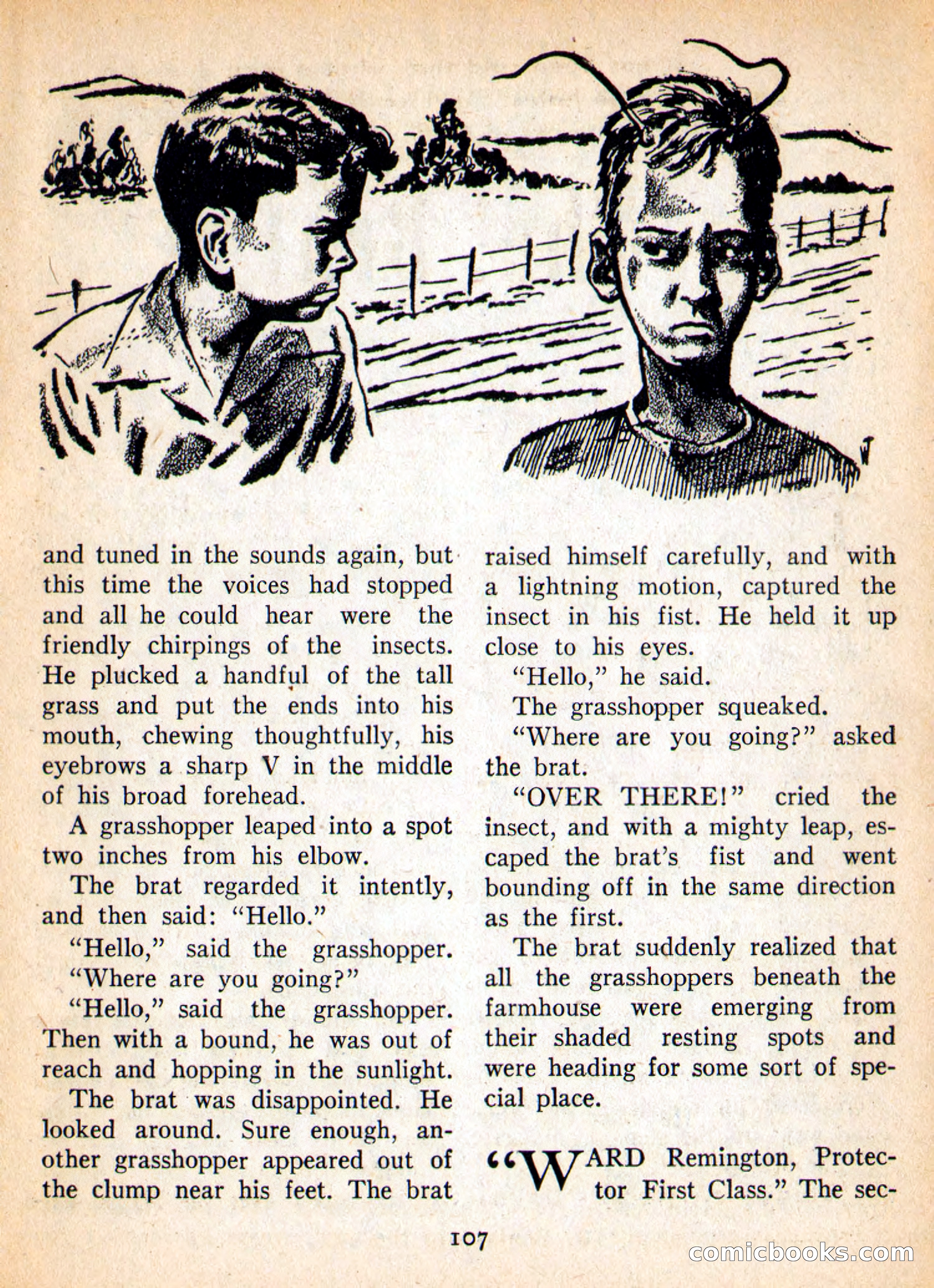 Imaginative Tales, September 1955 — page 107 of 132