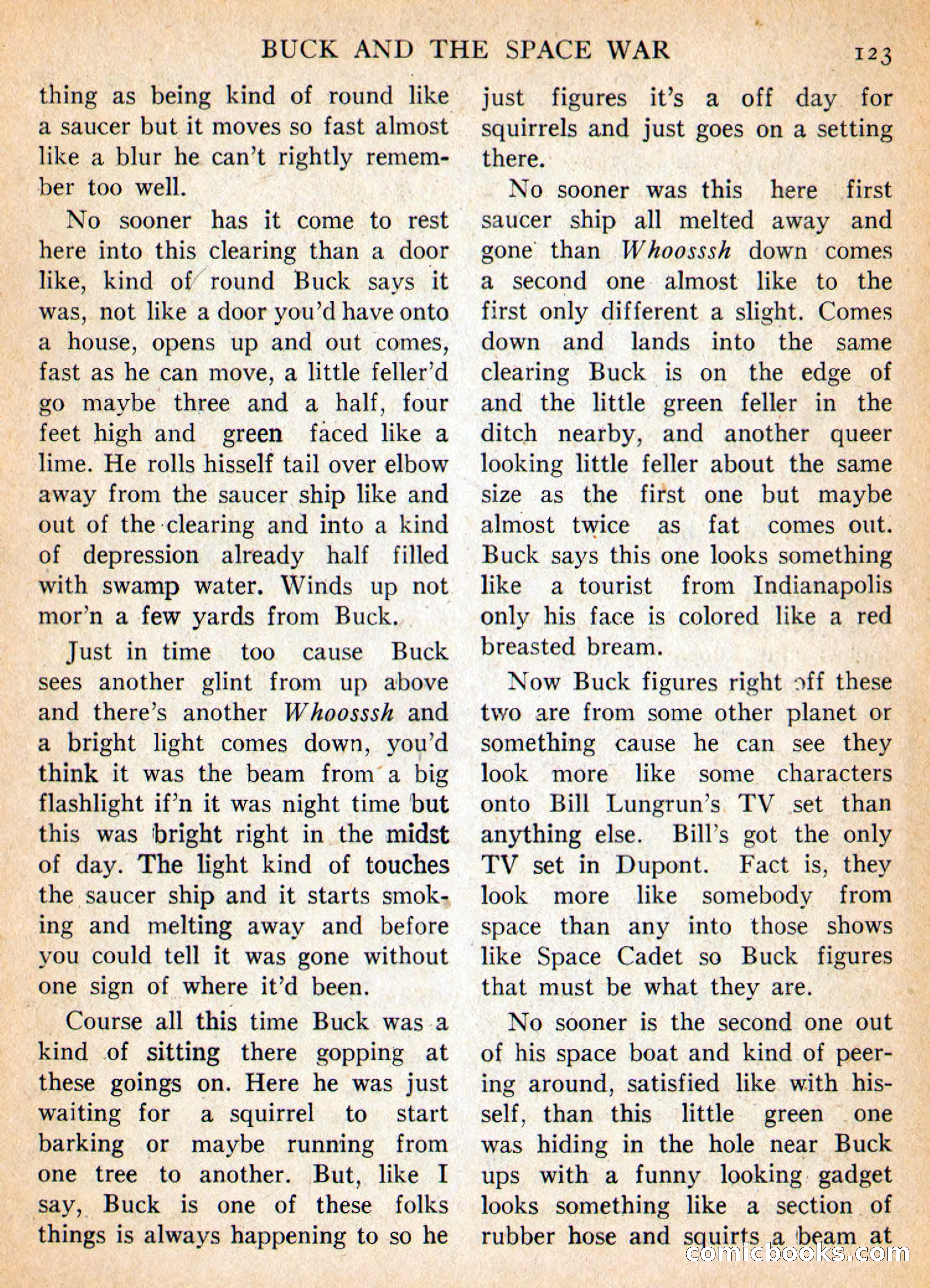 Imaginative Tales, September 1955 — page 123 of 132