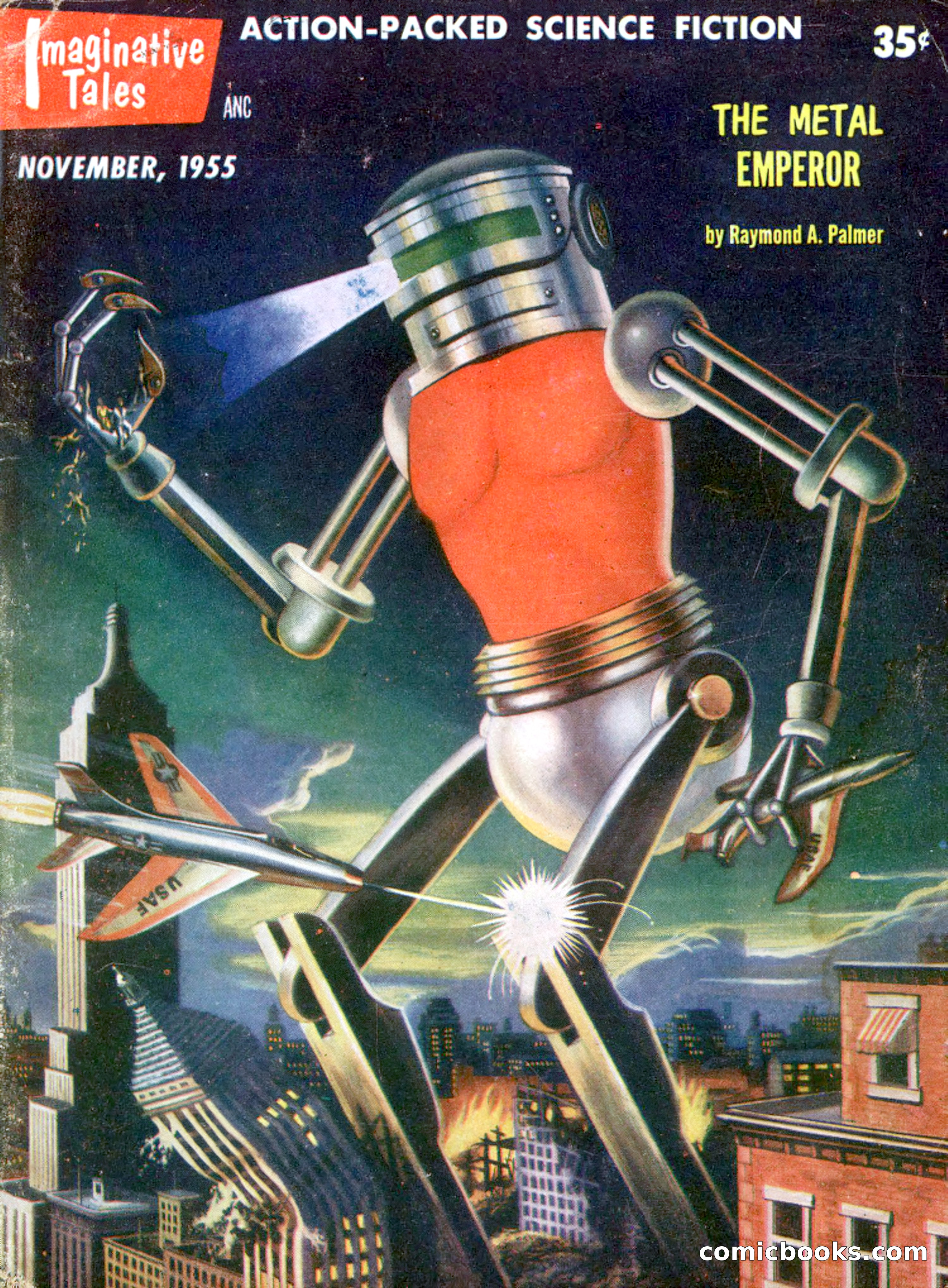 Imaginative Tales, November 1955 — page 1 of 132