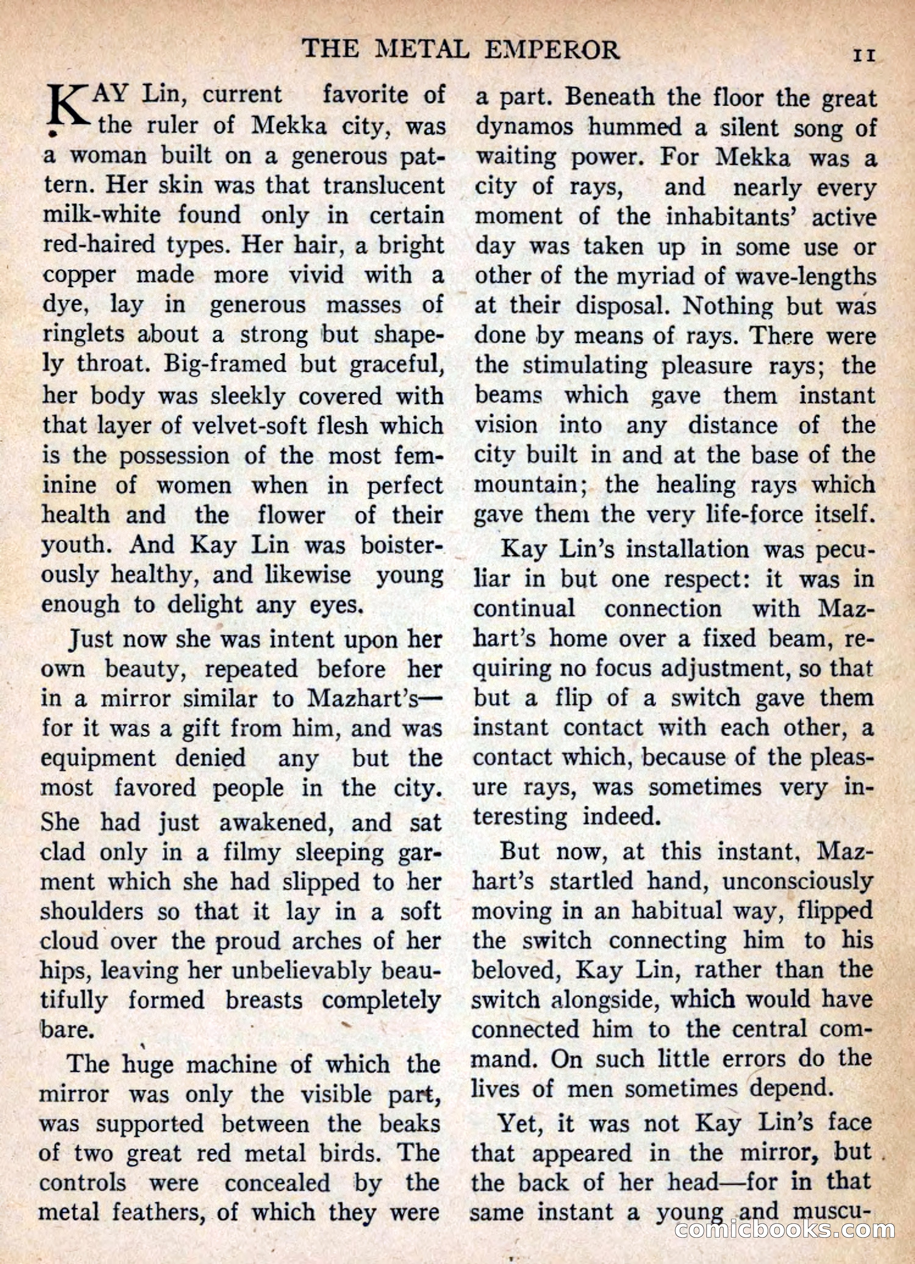 Imaginative Tales, November 1955 — page 11 of 132