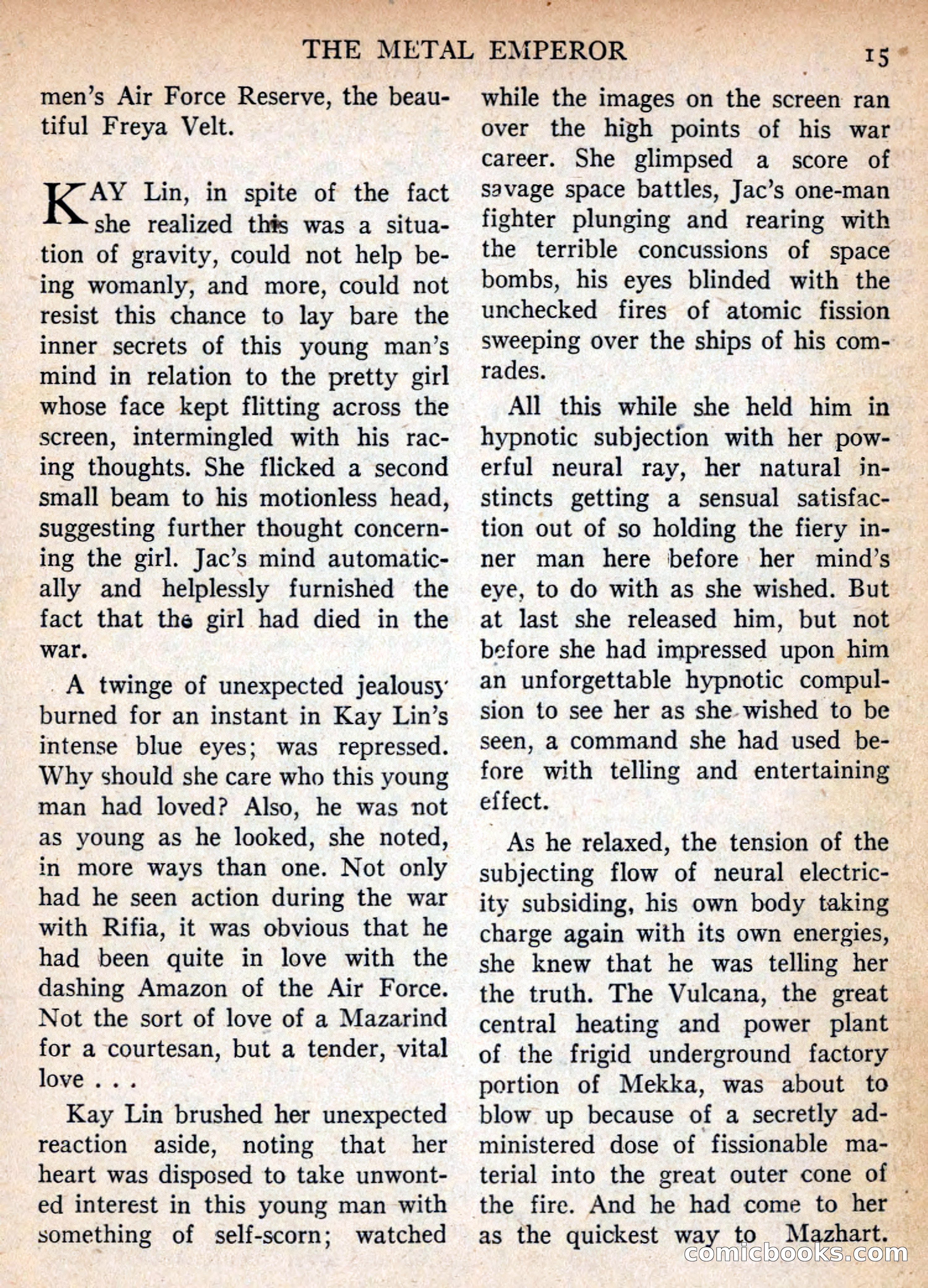 Imaginative Tales, November 1955 — page 15 of 132