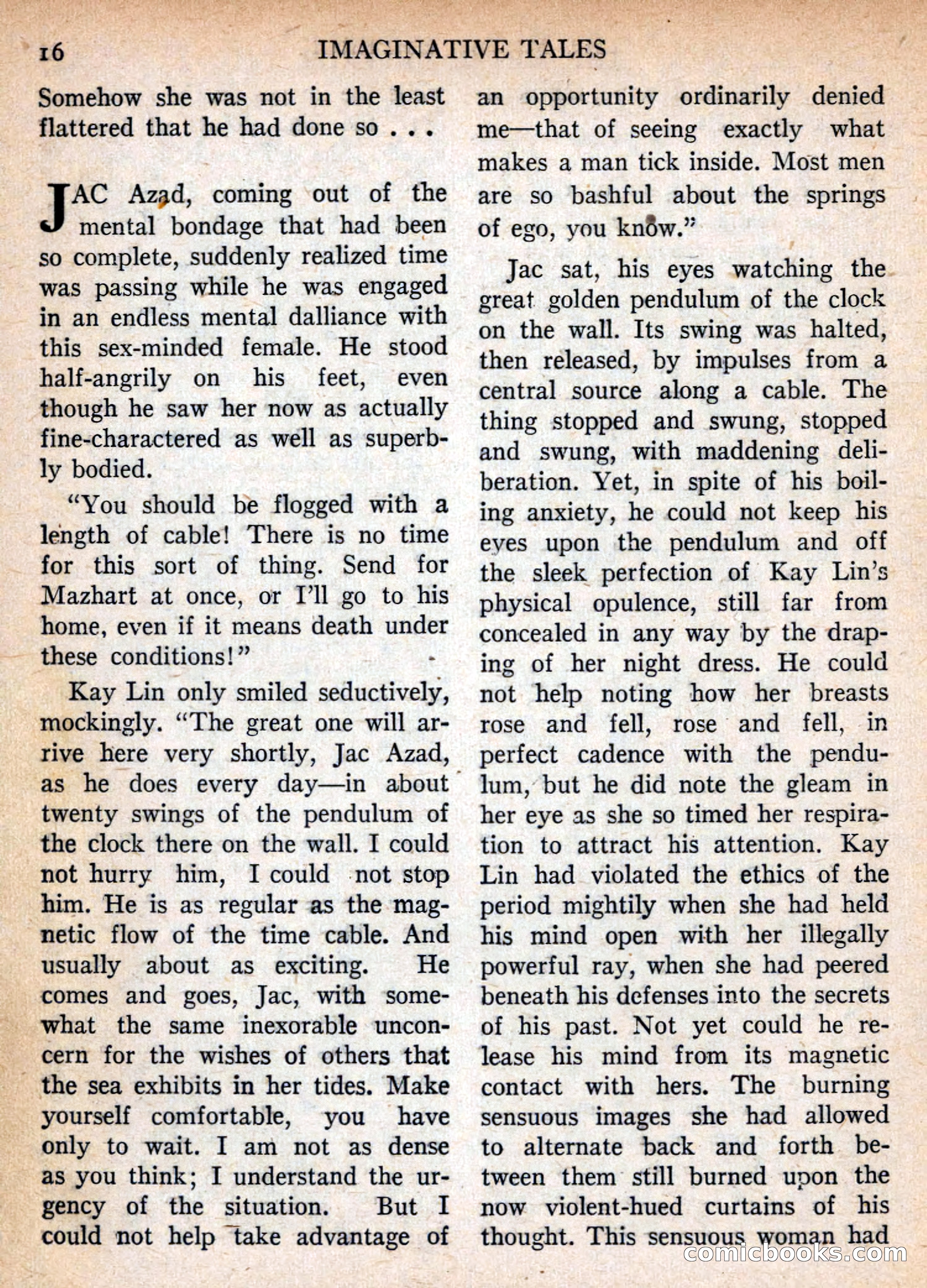 Imaginative Tales, November 1955 — page 16 of 132