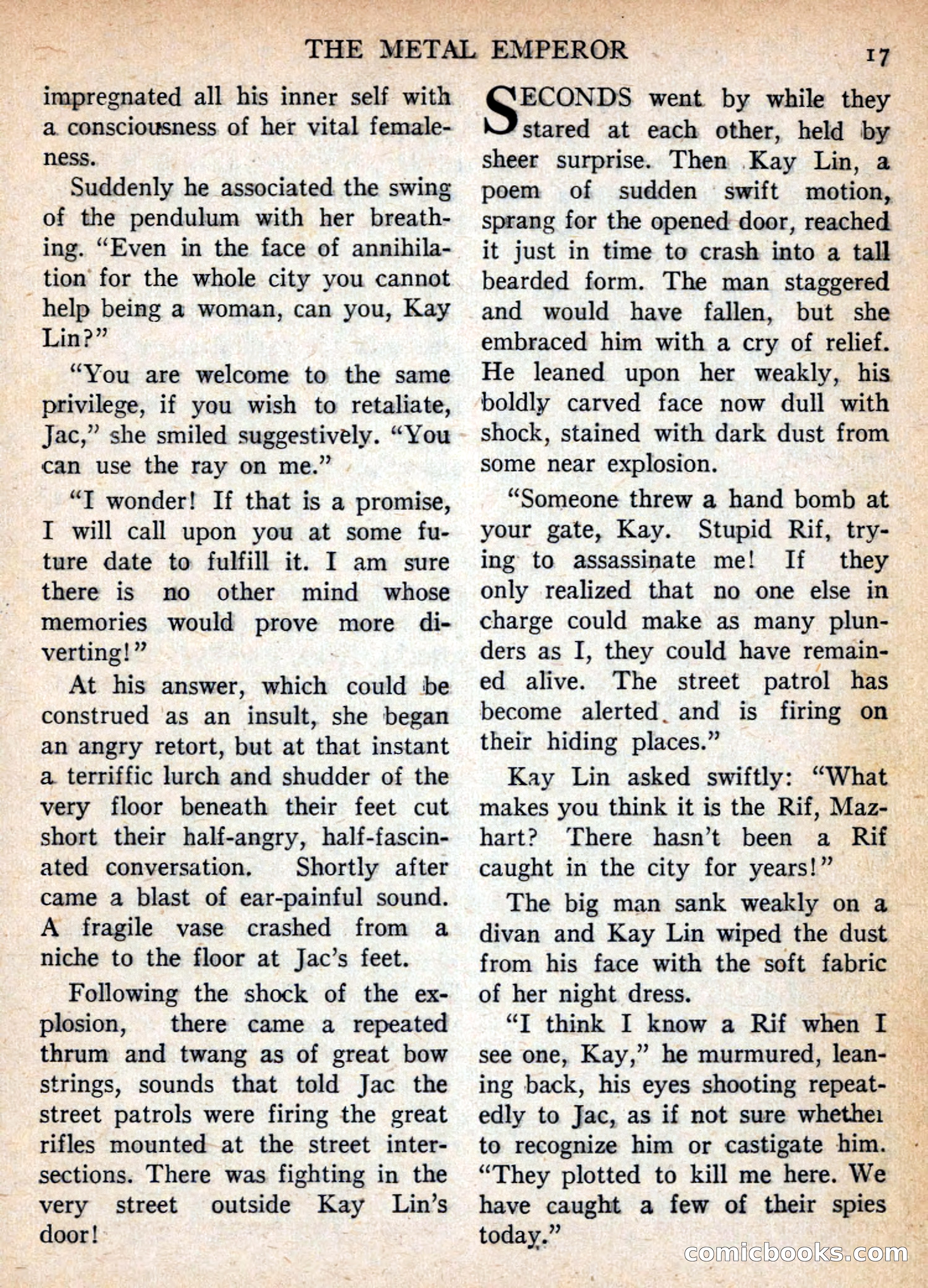 Imaginative Tales, November 1955 — page 17 of 132