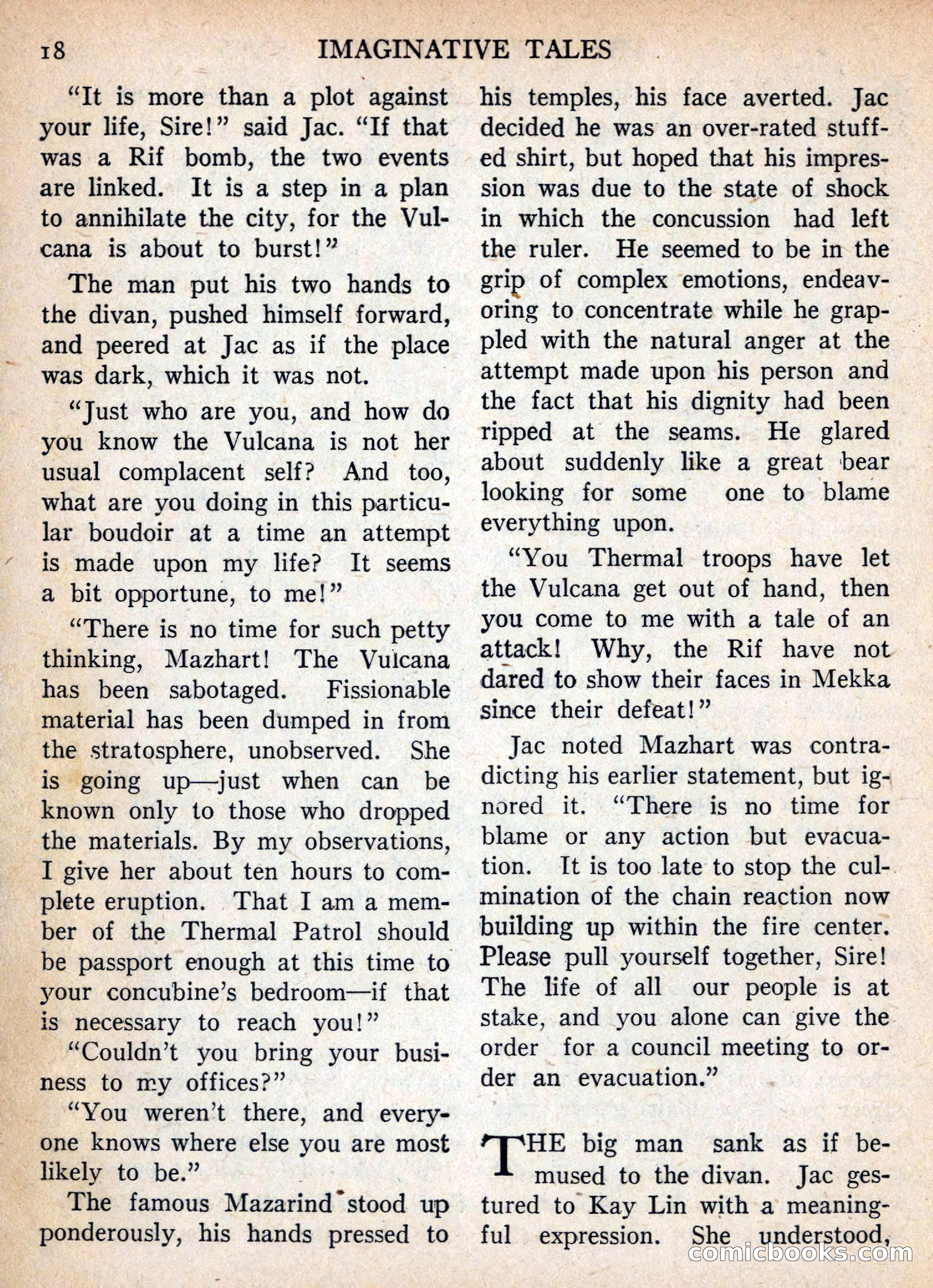 Imaginative Tales, November 1955 — page 18 of 132