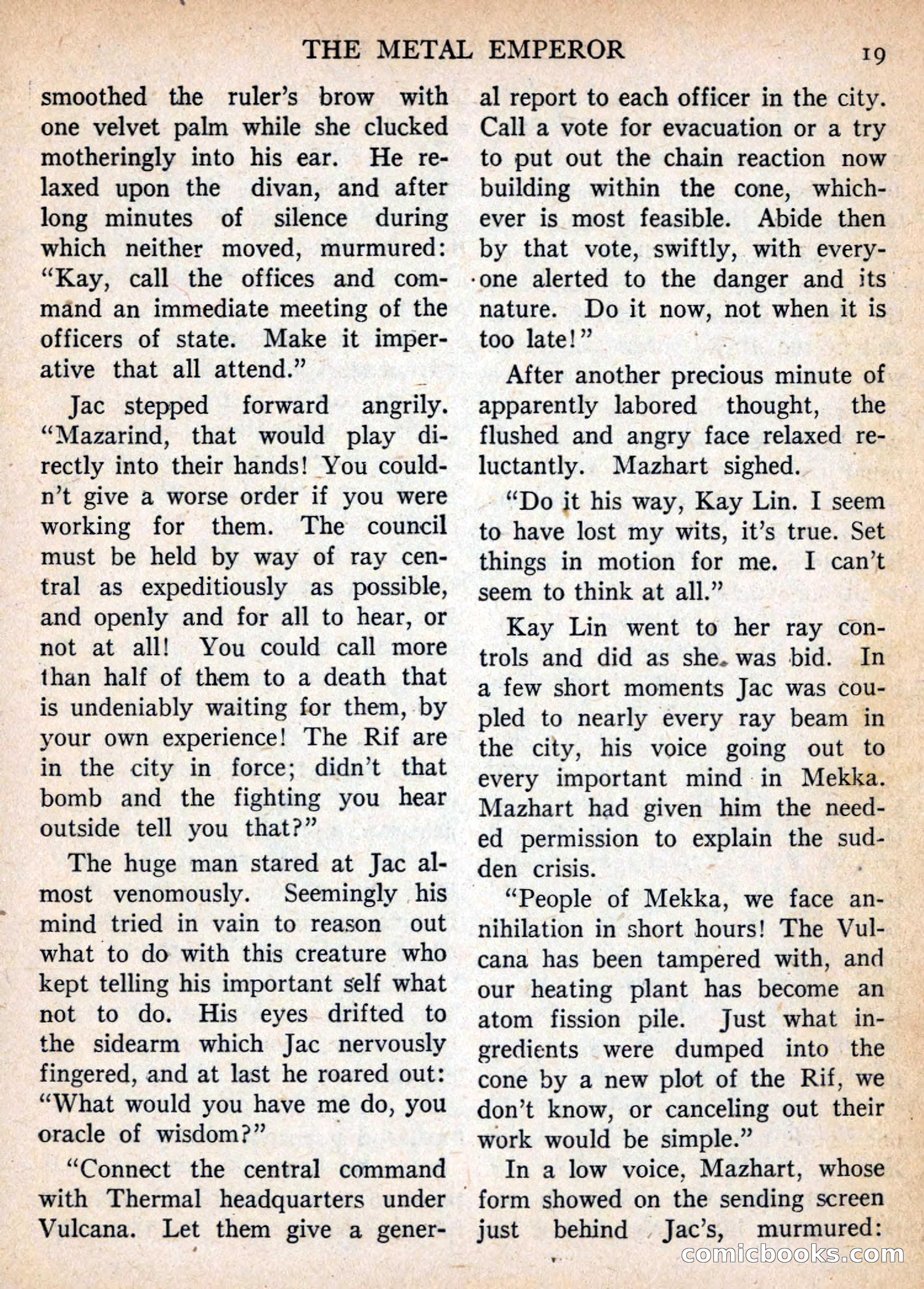 Imaginative Tales, November 1955 — page 19 of 132