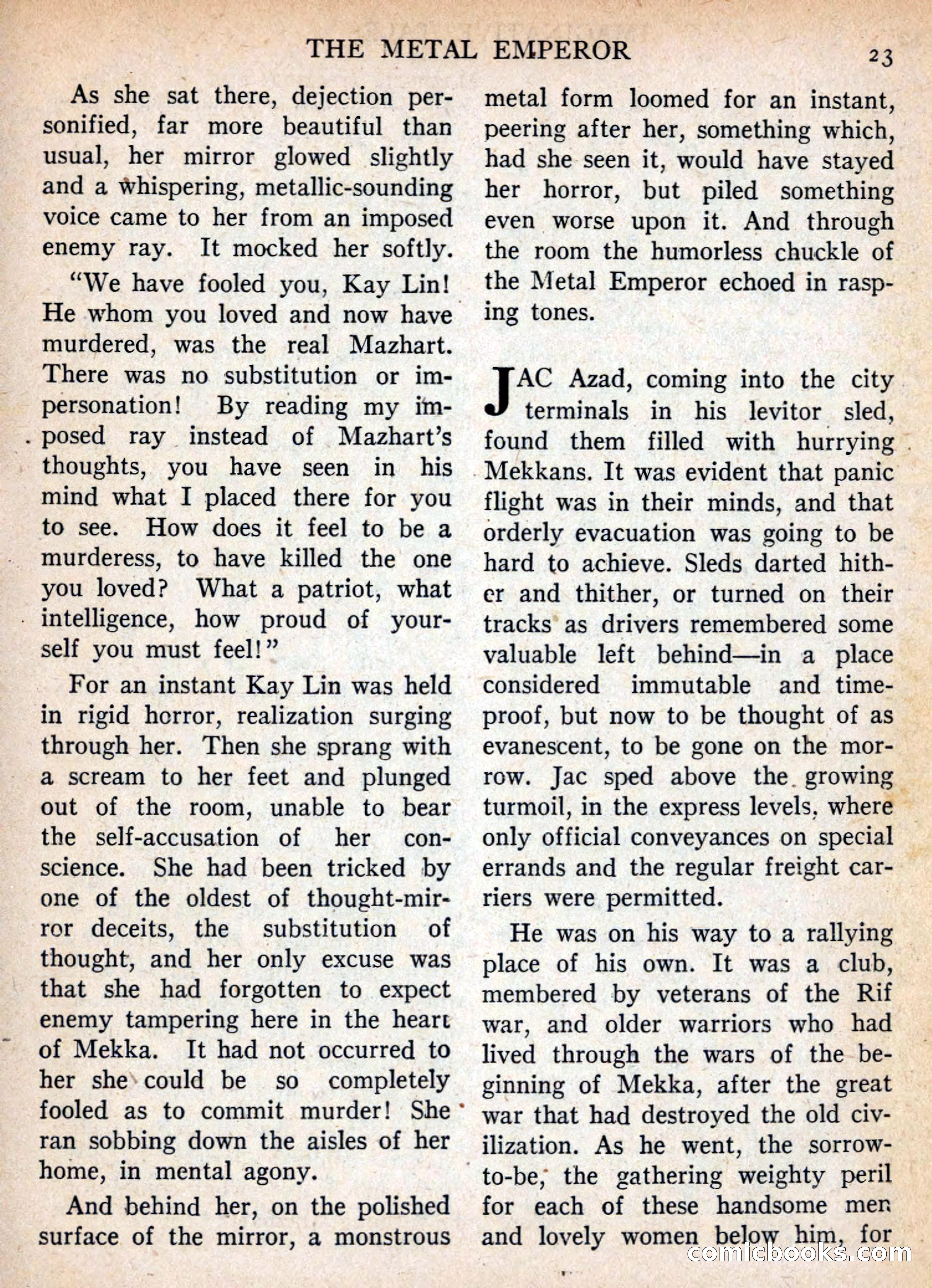 Imaginative Tales, November 1955 — page 23 of 132
