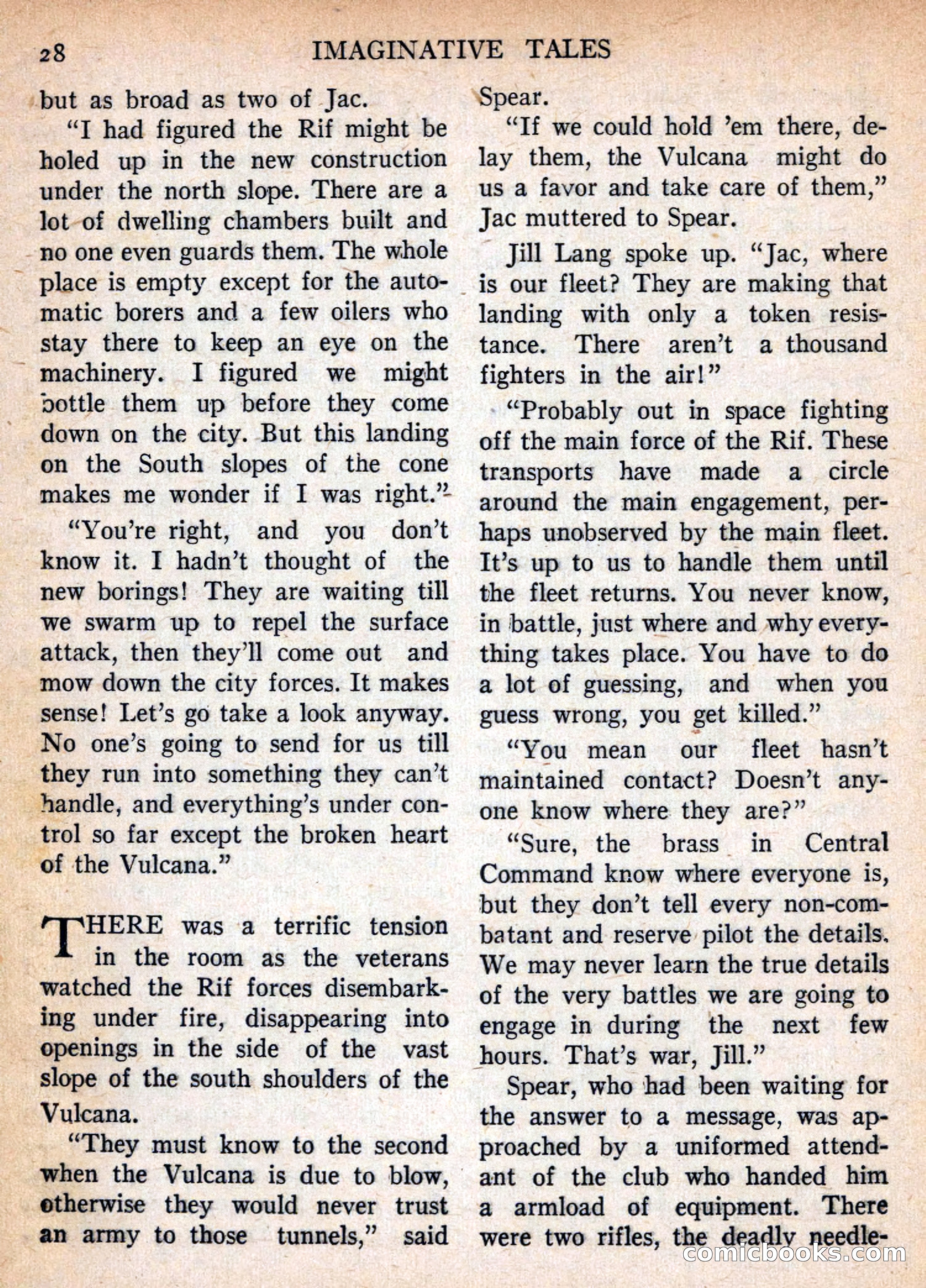 Imaginative Tales, November 1955 — page 28 of 132