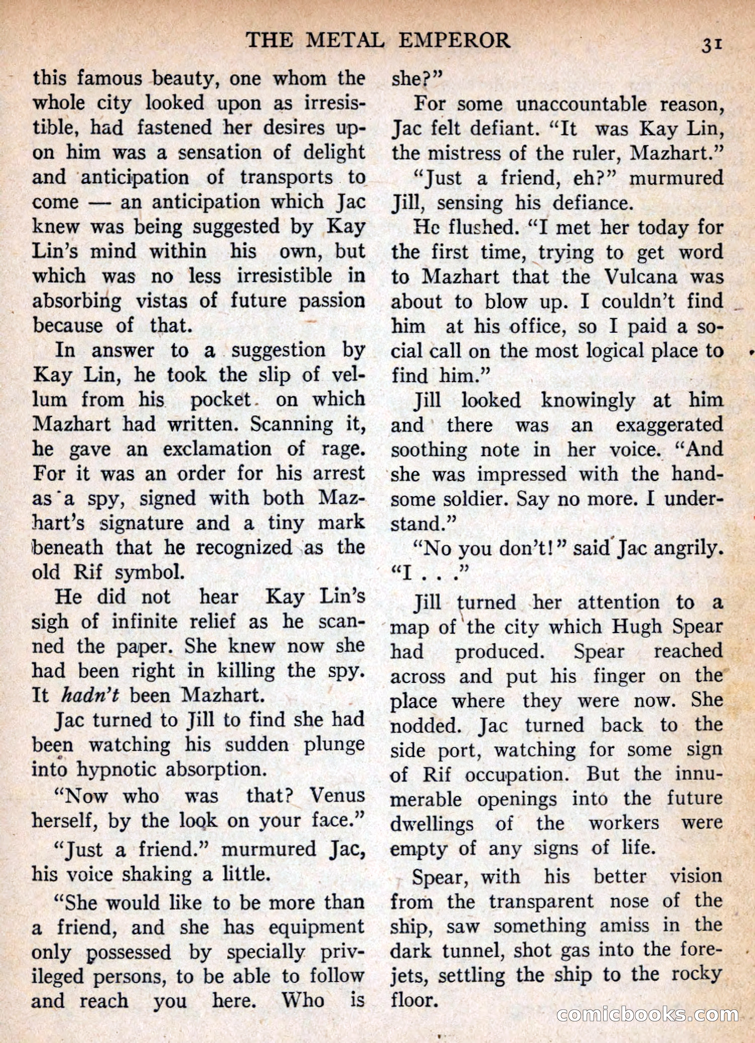 Imaginative Tales, November 1955 — page 31 of 132