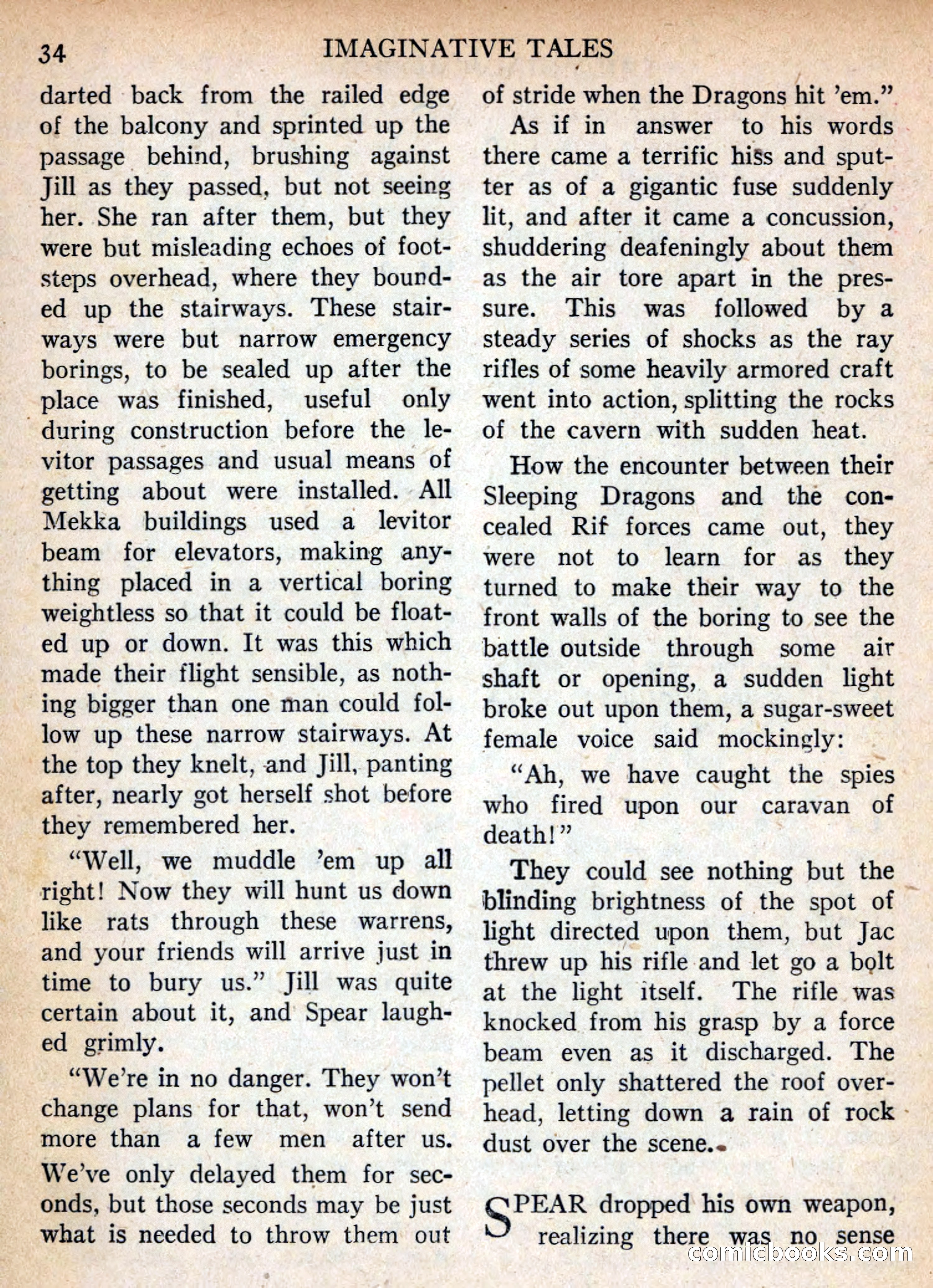 Imaginative Tales, November 1955 — page 34 of 132