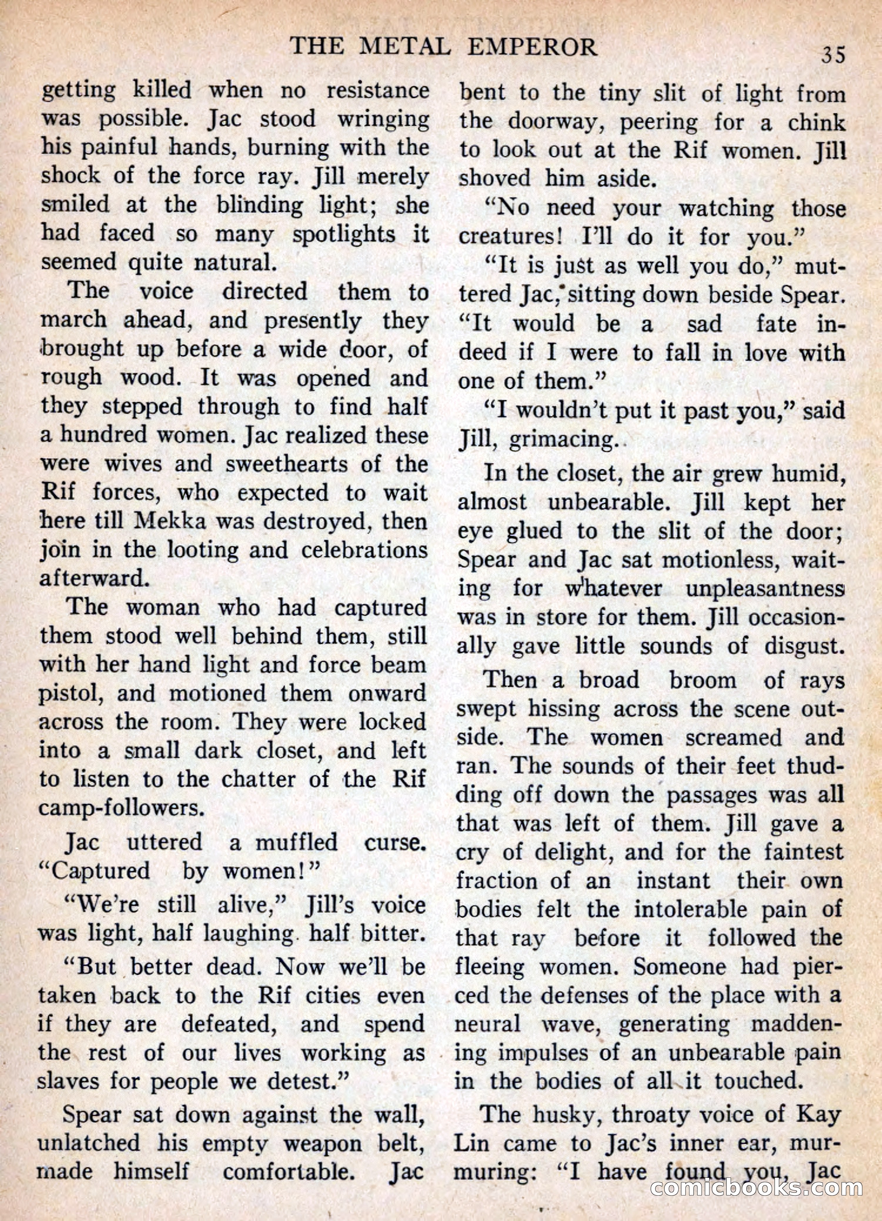 Imaginative Tales, November 1955 — page 35 of 132