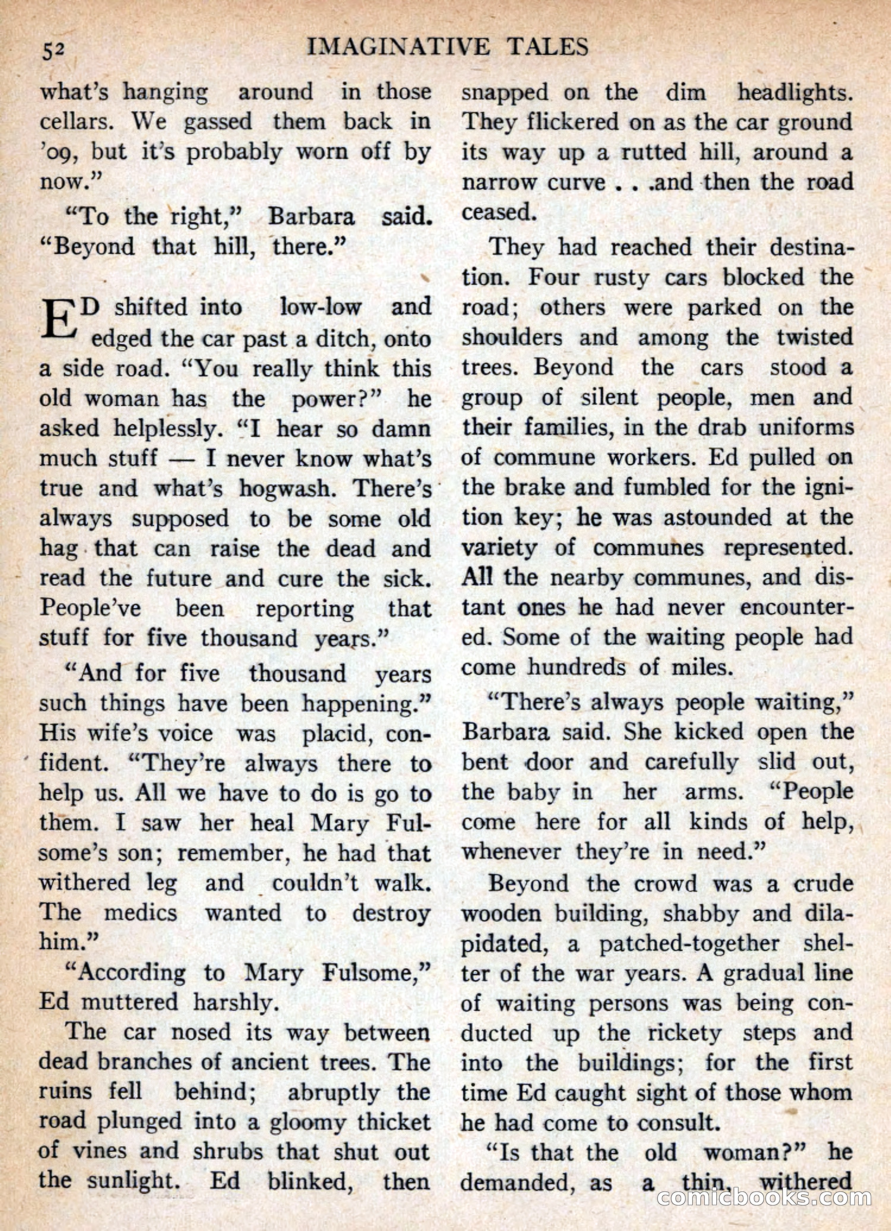 Imaginative Tales, November 1955 — page 52 of 132